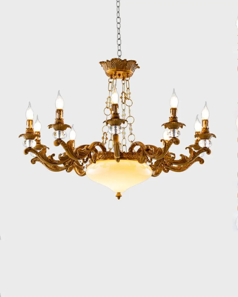 Đèn Chùm Tân Cổ Điển VRG-A003-10 Tuyệt Tác Pha Lê Cao Cấp