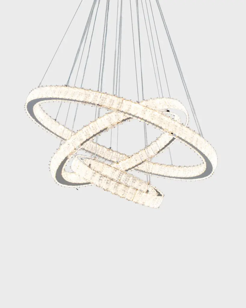 Đèn Chùm Pha Lê Nghệ Thuật Đa Chiều Luxury VRG-TH-813B-19