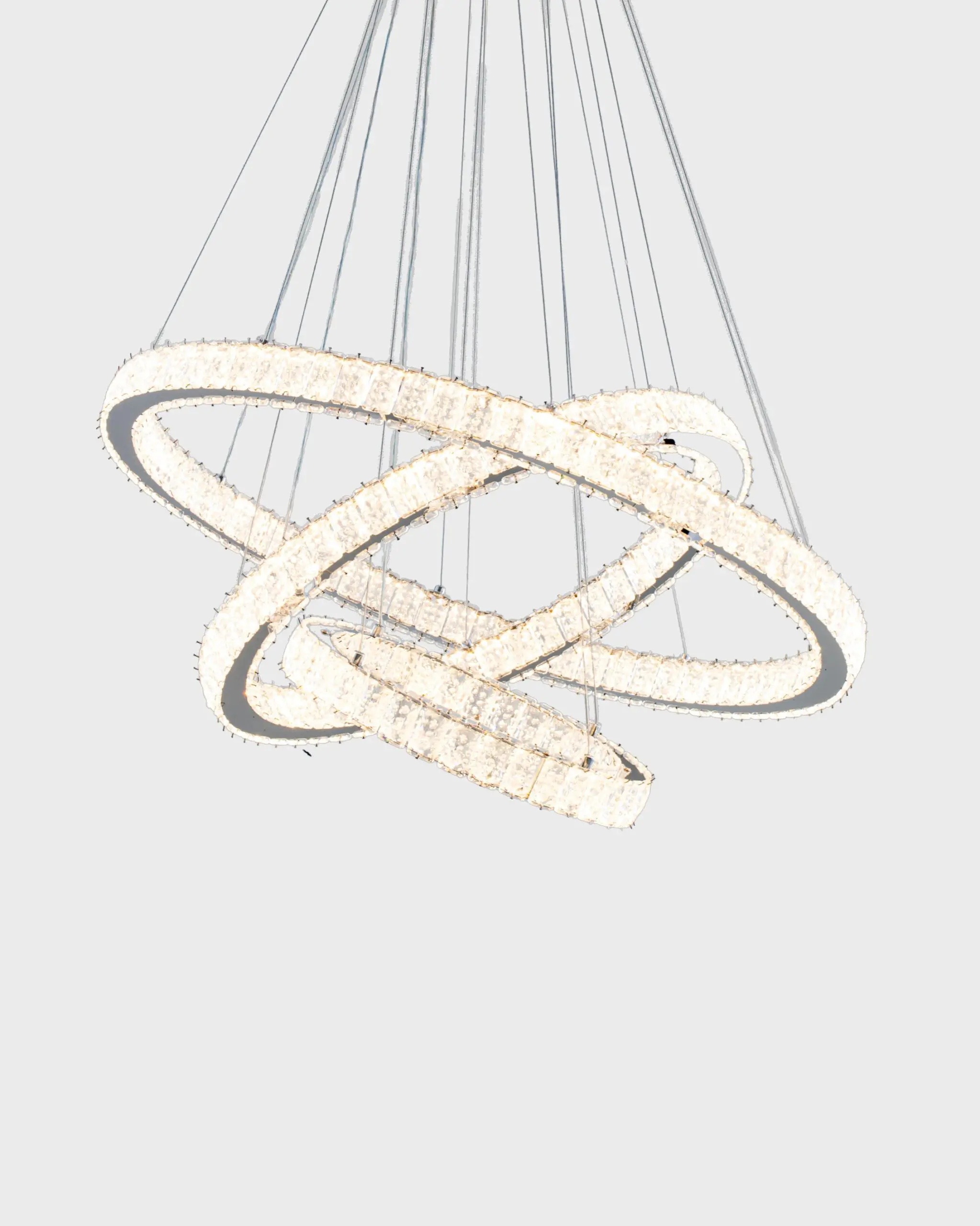 Đèn Chùm Pha Lê Nghệ Thuật Đa Chiều Luxury VRG-TH-813B-19