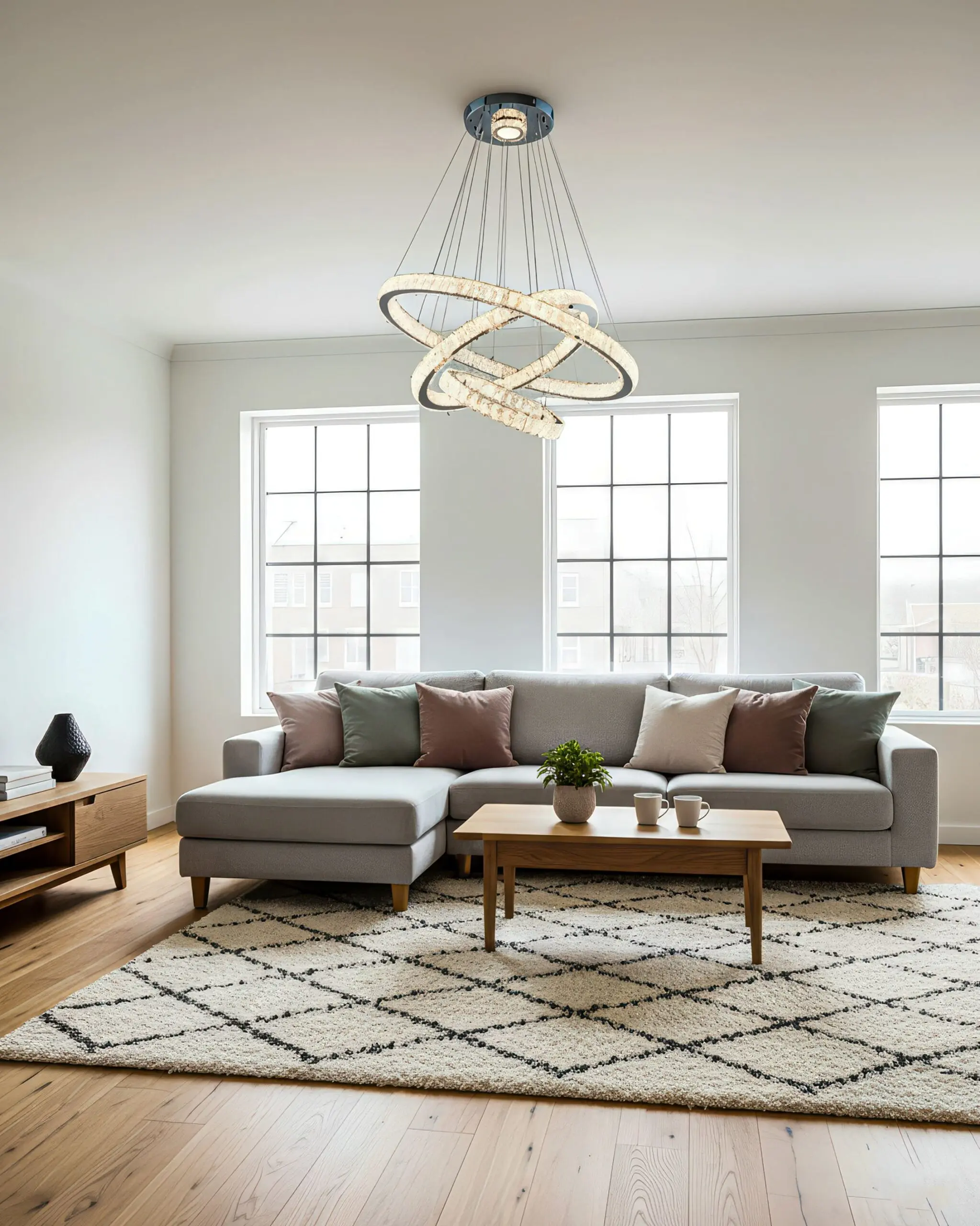 Đèn Chùm Pha Lê Nghệ Thuật Đa Chiều Luxury VRG-TH-813B-19 3 Đèn Chùm Pha Lê Nghệ Thuật Đa Chiều Luxury VRG-TH-813B-19