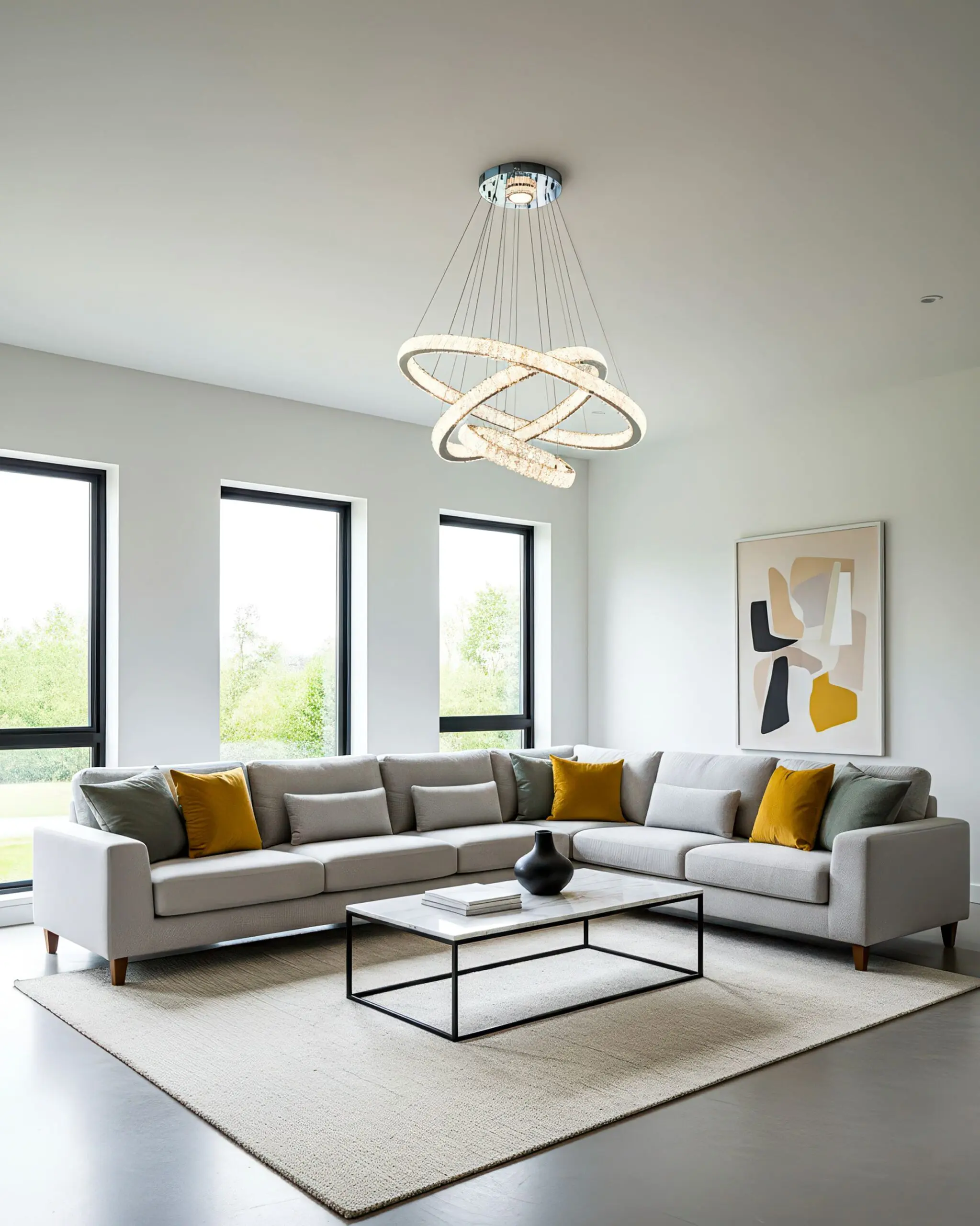 Đèn Chùm Pha Lê Nghệ Thuật Đa Chiều Luxury VRG-TH-813B-19 2 Đèn Chùm Pha Lê Nghệ Thuật Đa Chiều Luxury VRG-TH-813B-19