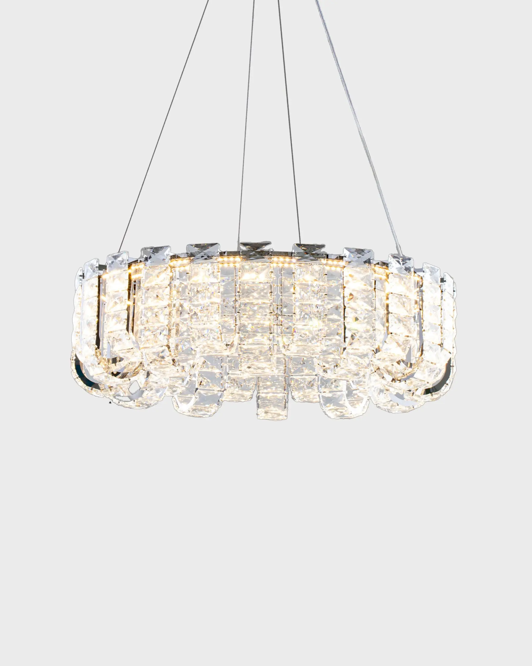 Đèn Thả Pha Lê Crystal Luxury Dáng Tròn VRG-TH8643