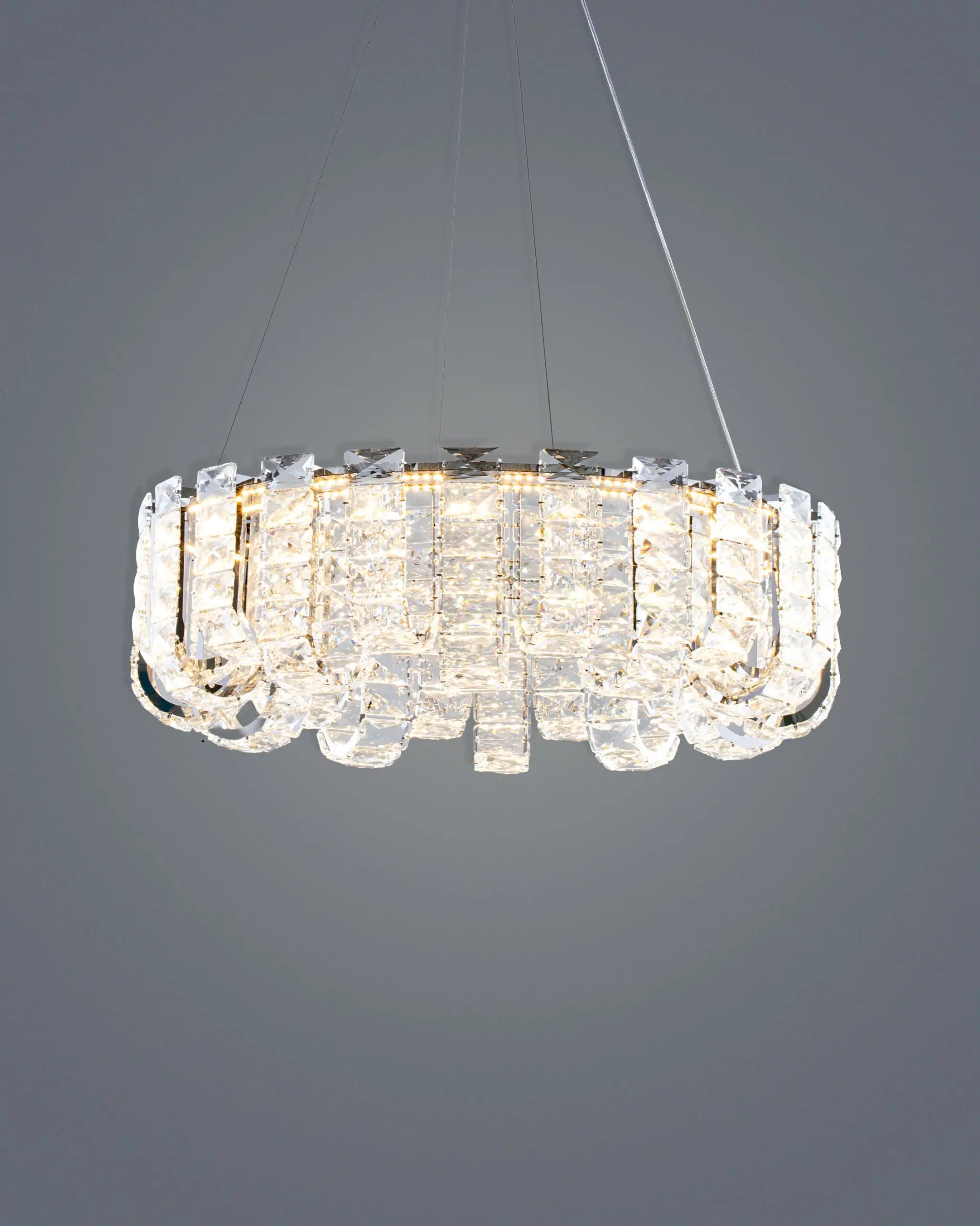 Đèn Thả Pha Lê Crystal Luxury Dáng Tròn VRG-TH8643 1 Đèn Thả Pha Lê Crystal Luxury Dáng Tròn VRG-TH8643