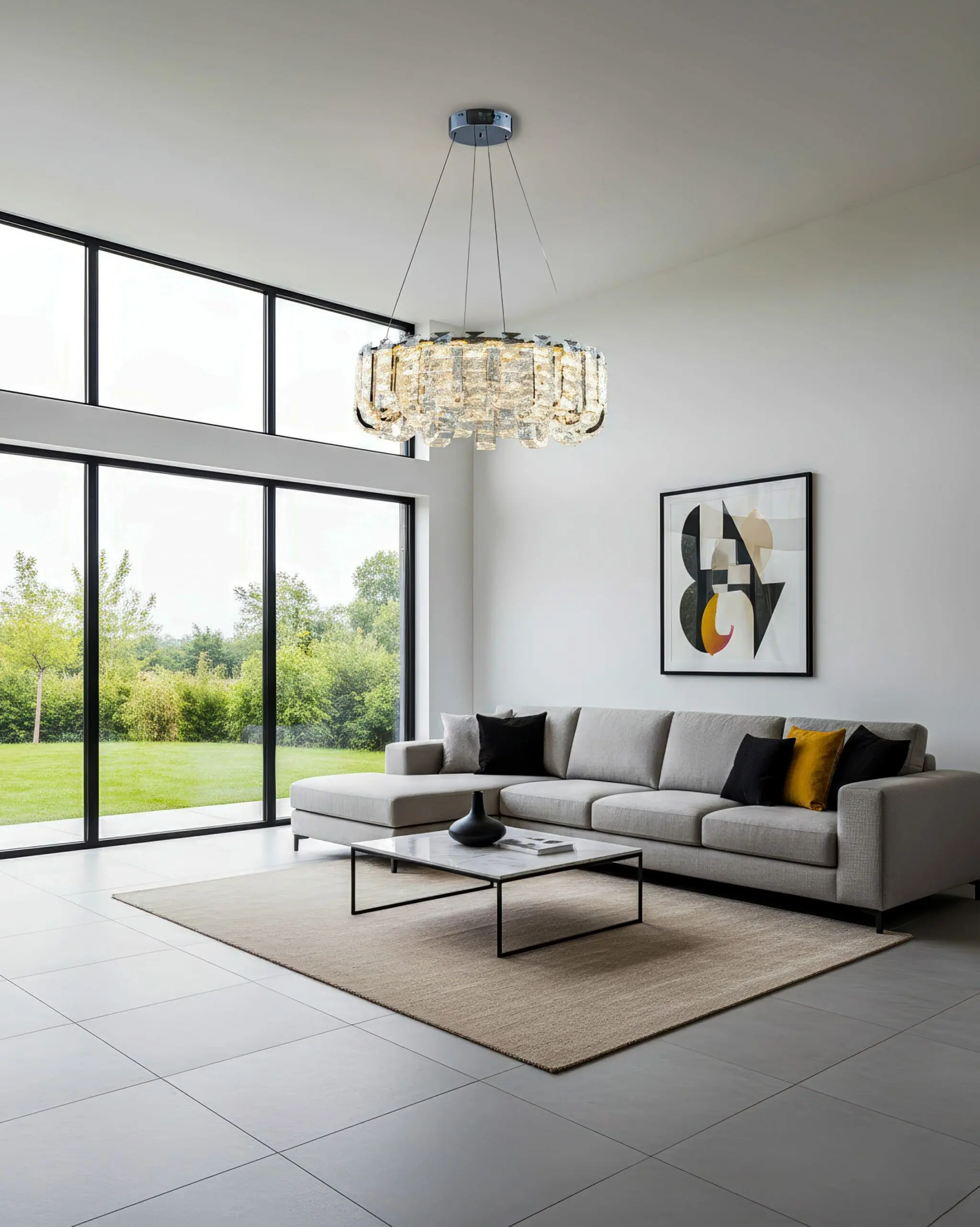 Đèn Thả Pha Lê Crystal Luxury Dáng Tròn VRG-TH8643 3 Đèn Thả Pha Lê Crystal Luxury Dáng Tròn VRG-TH8643