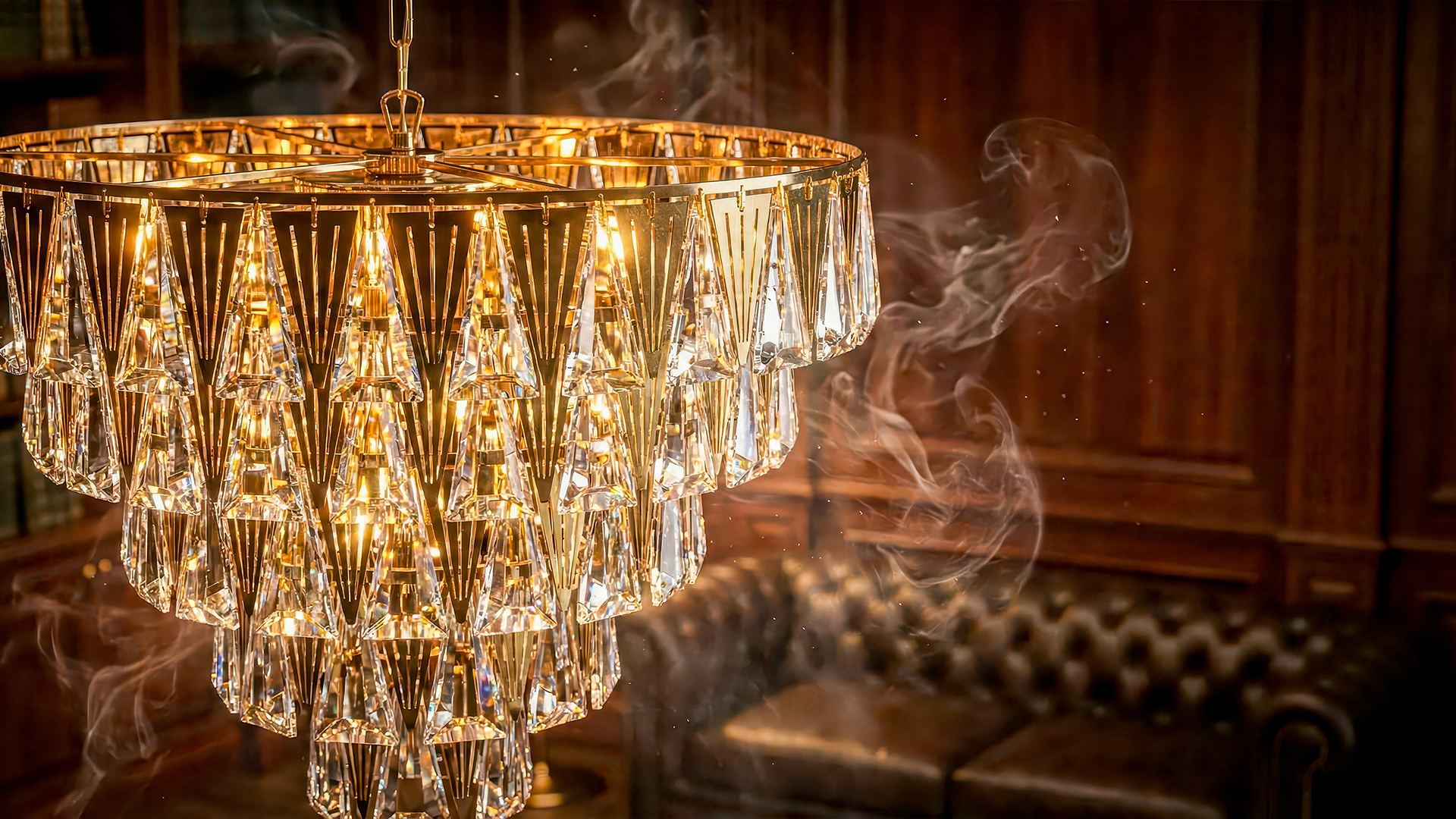 Top 10 Mẫu Đèn Chùm Pha Lê Phòng Khách Sang Trọng Nhất Đón Tết 2026