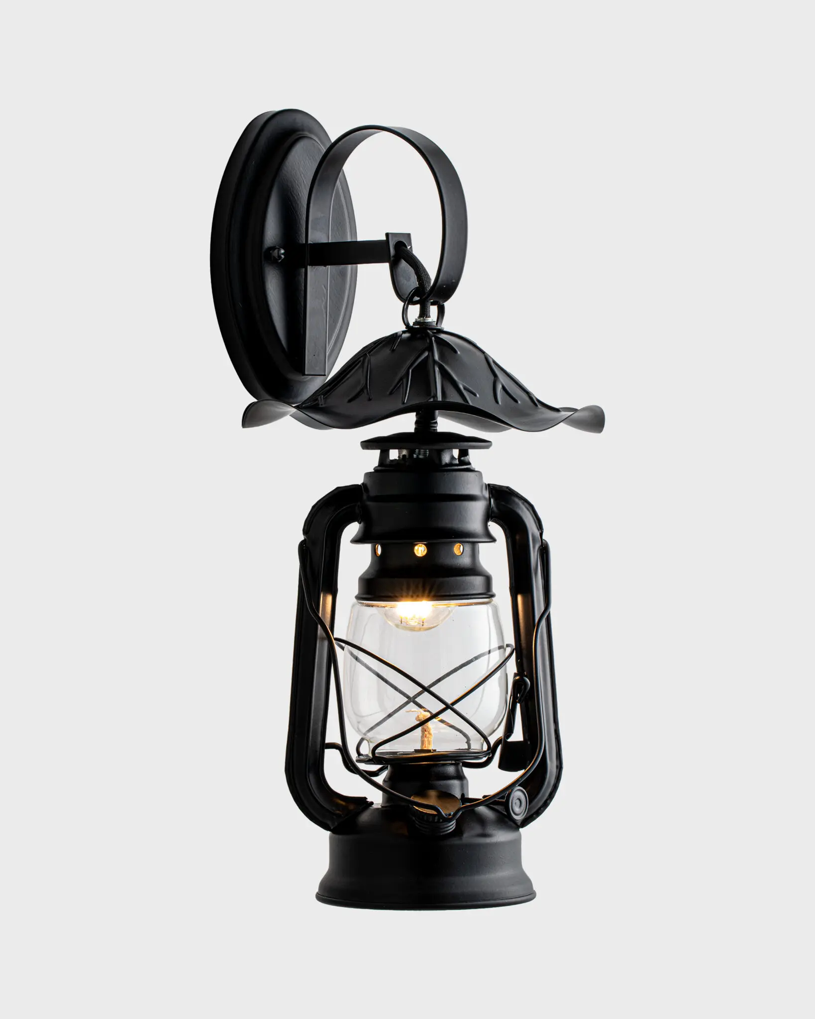 Đèn Tường Cổ Điển Hợp Kim Đen Pha Lê Sang Trọng VRG-8001W