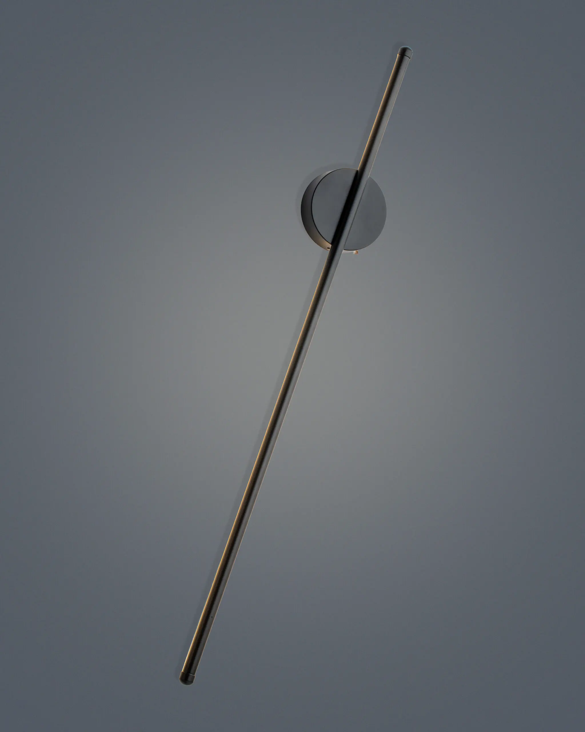 VRG 8270 2 scaled Đèn Tường LED Hiện Đại Hợp Kim Thanh Mảnh Màu Đen Tối Giản VRG-8270