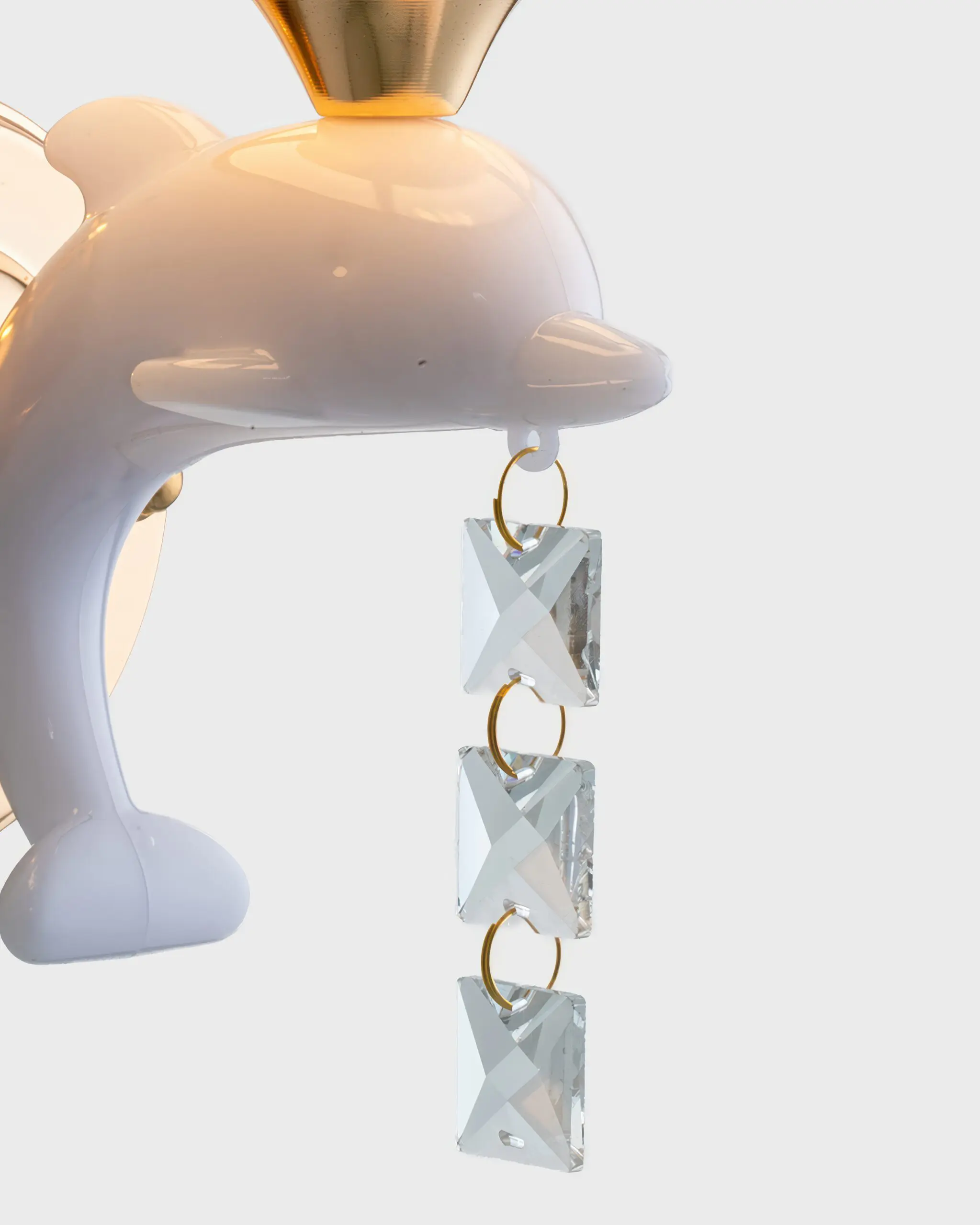 VRG 86053 V1 3 scaled Đèn Tường Hình Cá Heo Độc Đáo Chao Vải Love Text VRG-86053