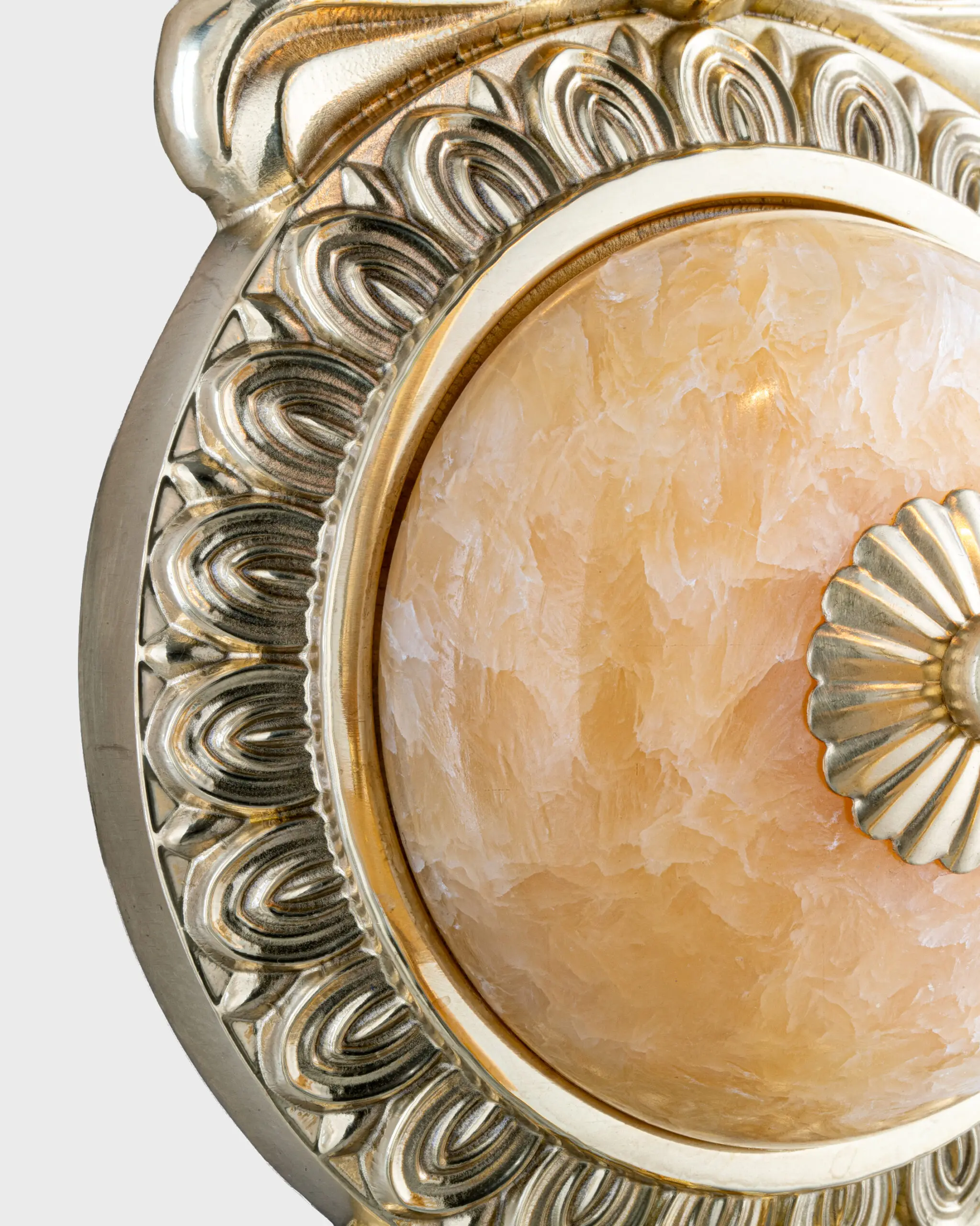 VRG 9251 1 3 scaled Đèn Tường Cổ Điển Pha Lê Vàng Gold Hình Oval Sang Trọng VRG-9251-1