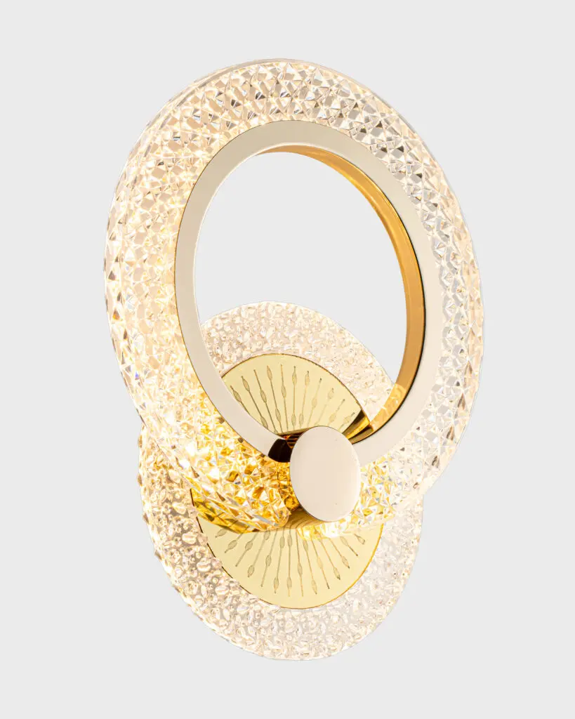 Đèn Tường Pha Lê Cổ Điển Vàng Gold Sang Trọng VRG-AC4285