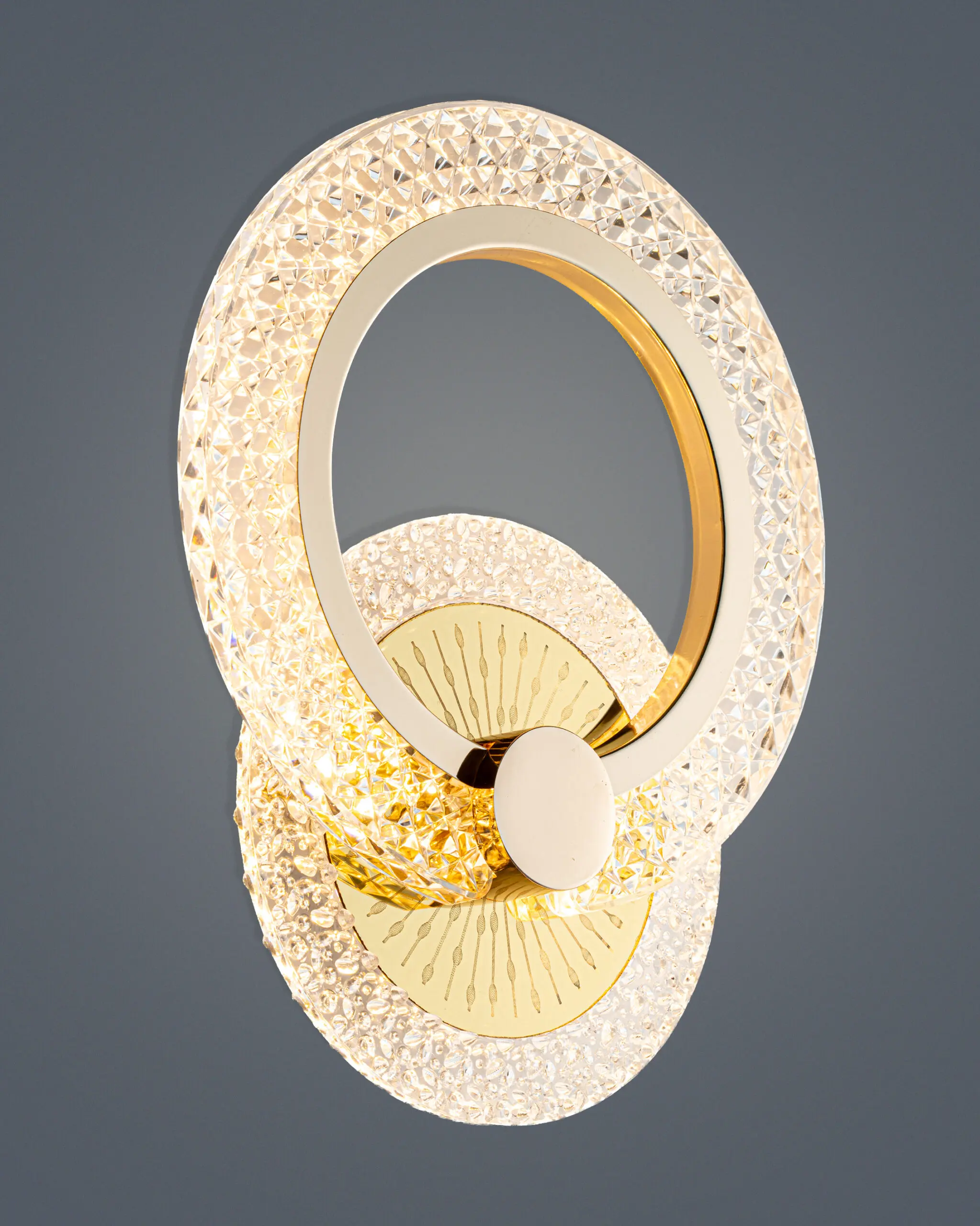 VRG AC4285 2 scaled Đèn Tường Pha Lê Cổ Điển Vàng Gold Sang Trọng VRG-AC4285