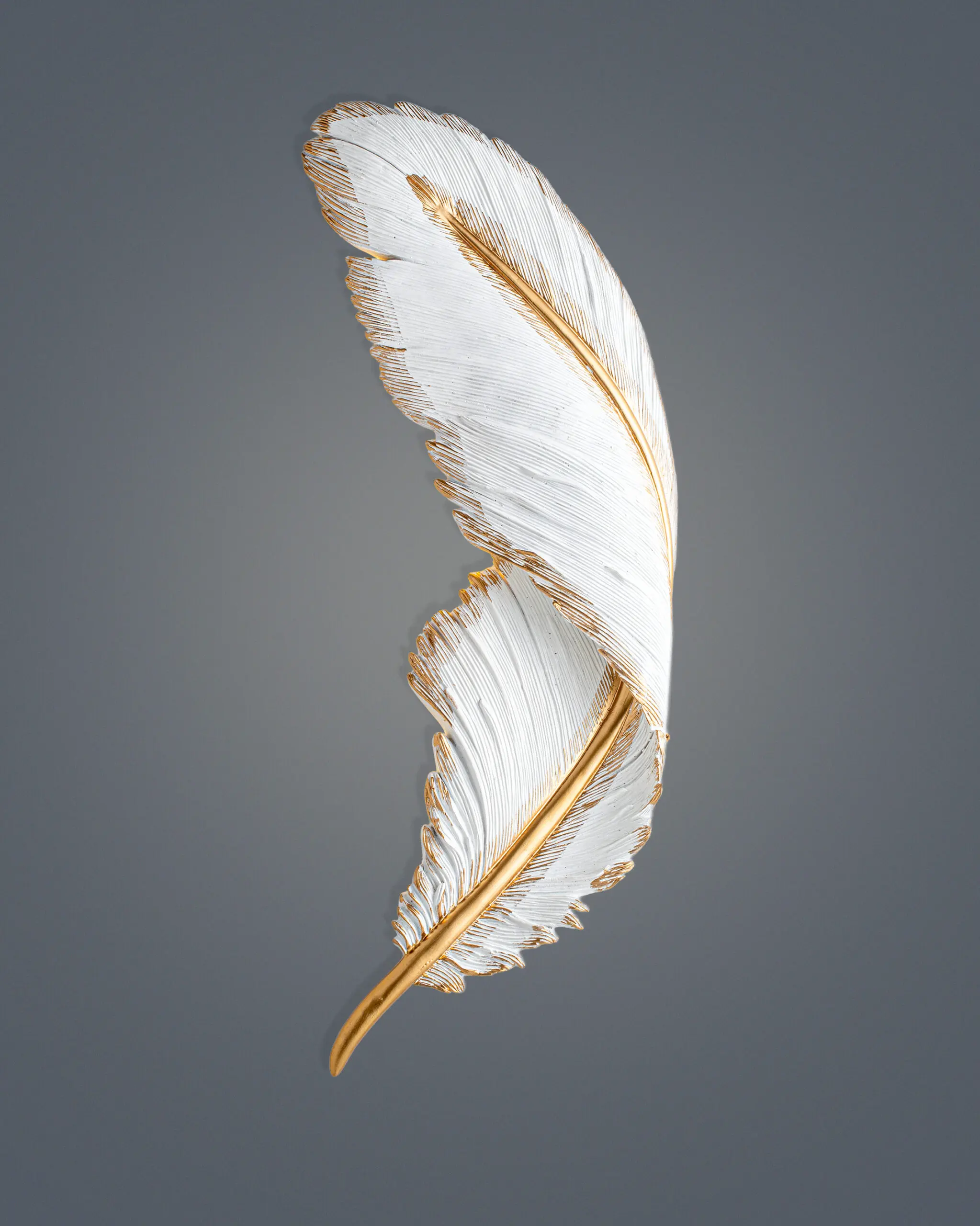 VRG D24 2 scaled Đèn Tường Lá Vàng Bạc Hiện Đại Kiêu Sa VRG-D24