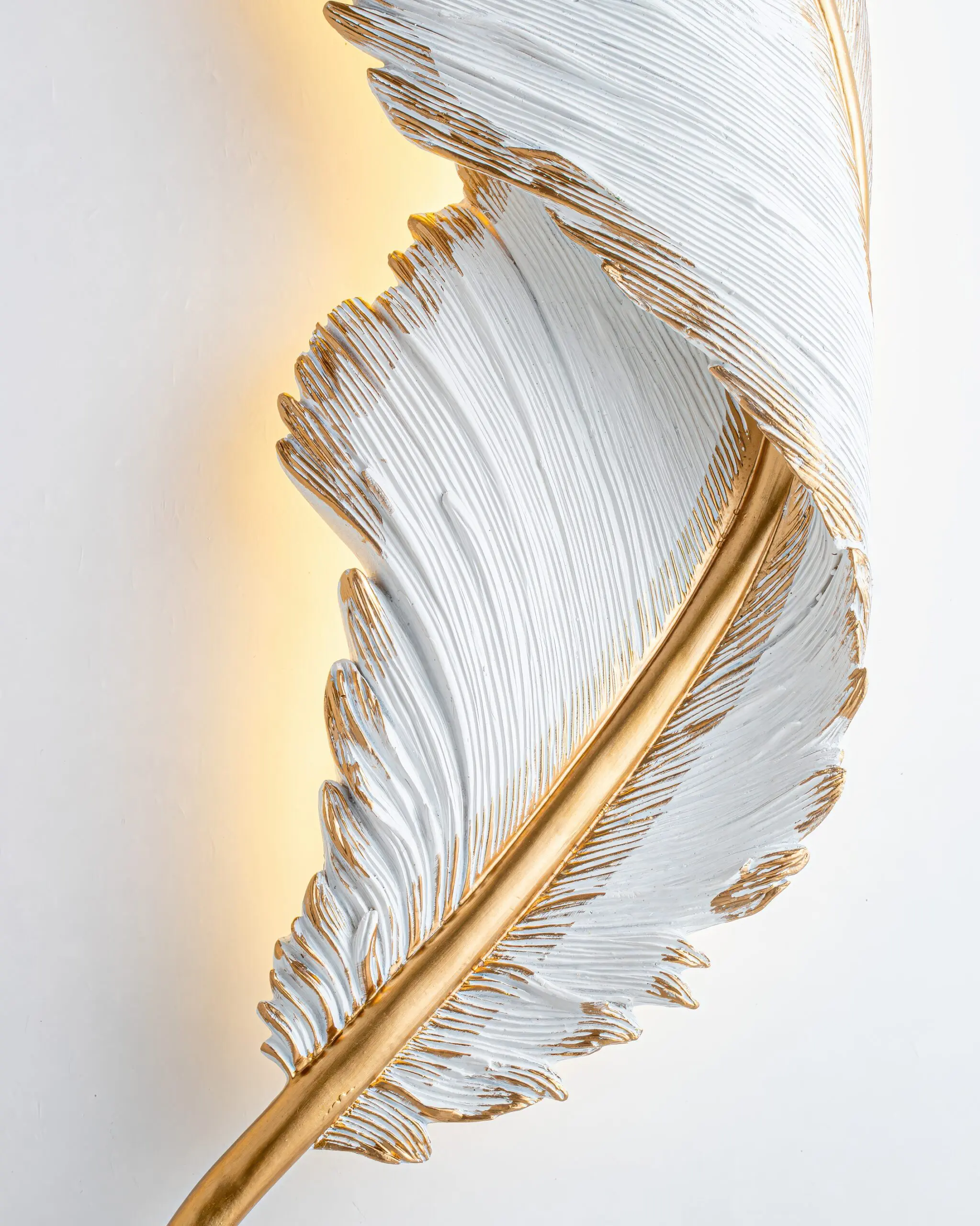 VRG D24 3 scaled Đèn Tường Lá Vàng Bạc Hiện Đại Kiêu Sa VRG-D24