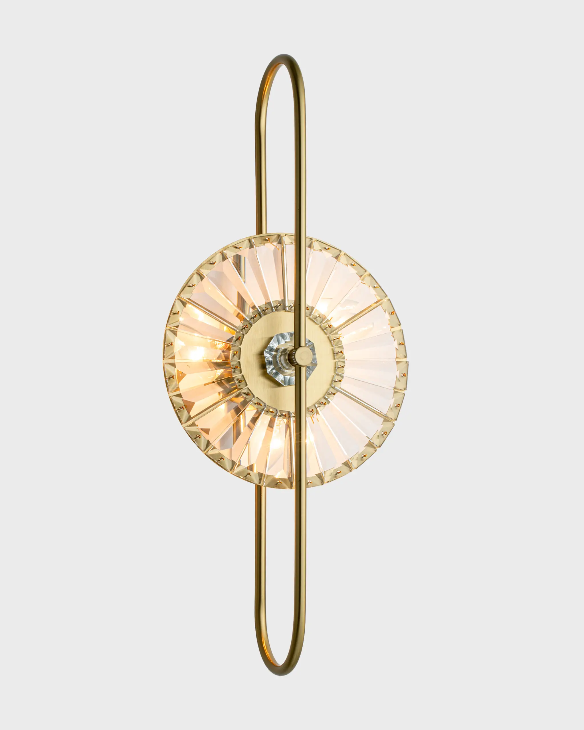 Đèn Tường Pha Lê Khung Mạ Vàng Luxury Hiện Đại VRG-EU862