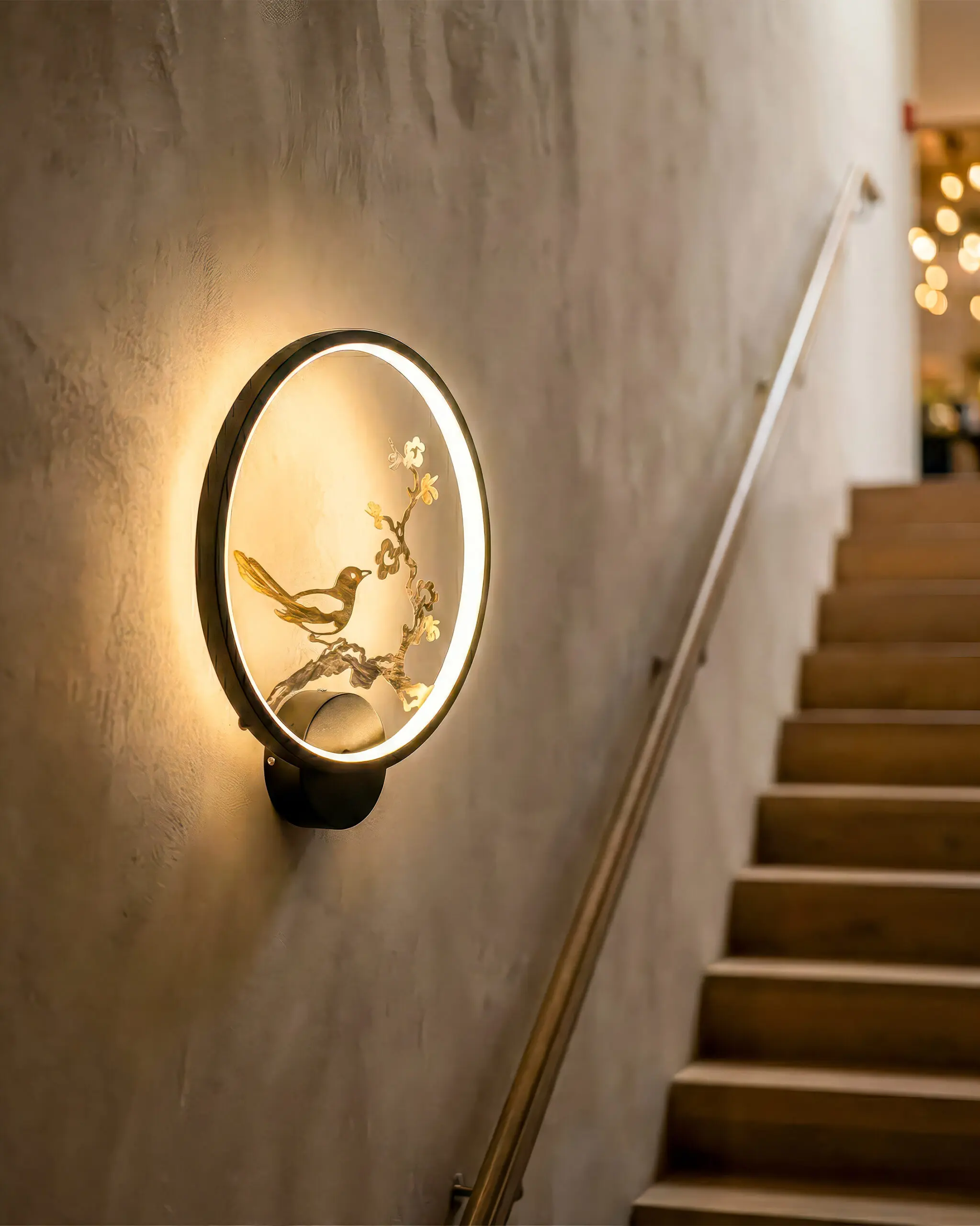 VRG GT482 4 scaled Đèn Tường Phong Cách Hiện Đại Chất Liệu Thủy Tinh Màu Trắng Vàng VRG-GT482