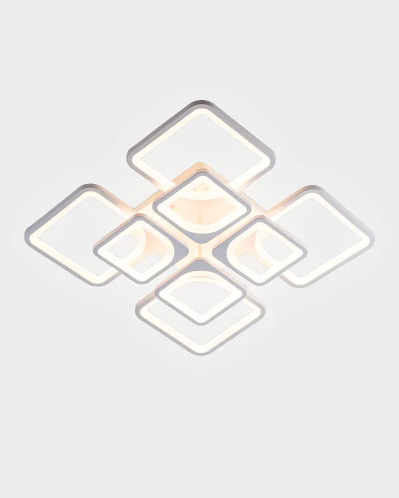 Đèn Ốp Trần Hiện Đại Hợp Kim Hình Khối Vuông Tối Giản VRG-MO904