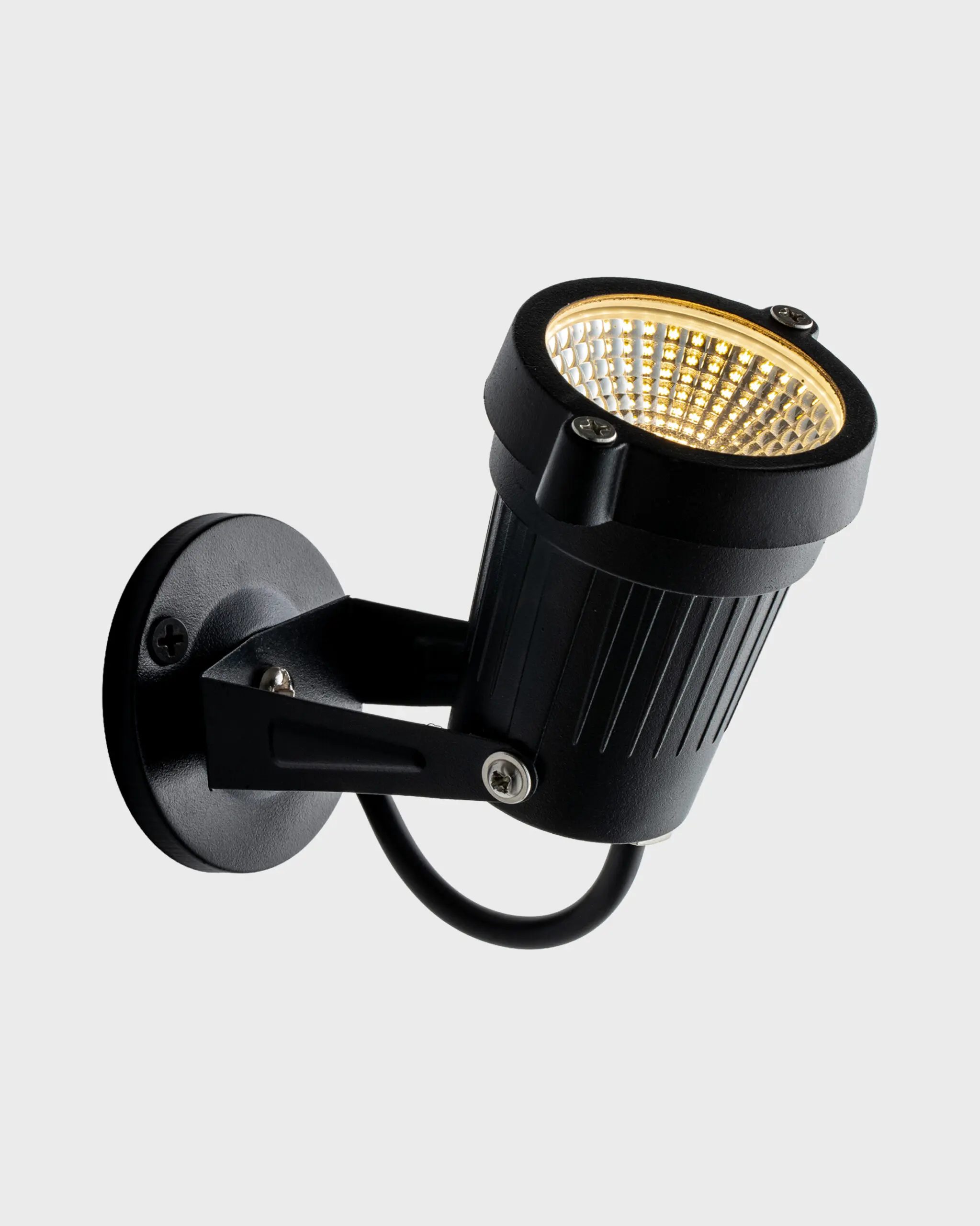 Đèn Tường LED Hiện Đại Hợp Kim Màu Đen Kiểu Dáng Độc Đáo VRG-SV1502