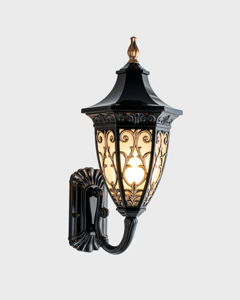 Đèn Tường Đồng Cổ Điển Sang Trọng Màu Đen Trang Nhã VRG-TD175