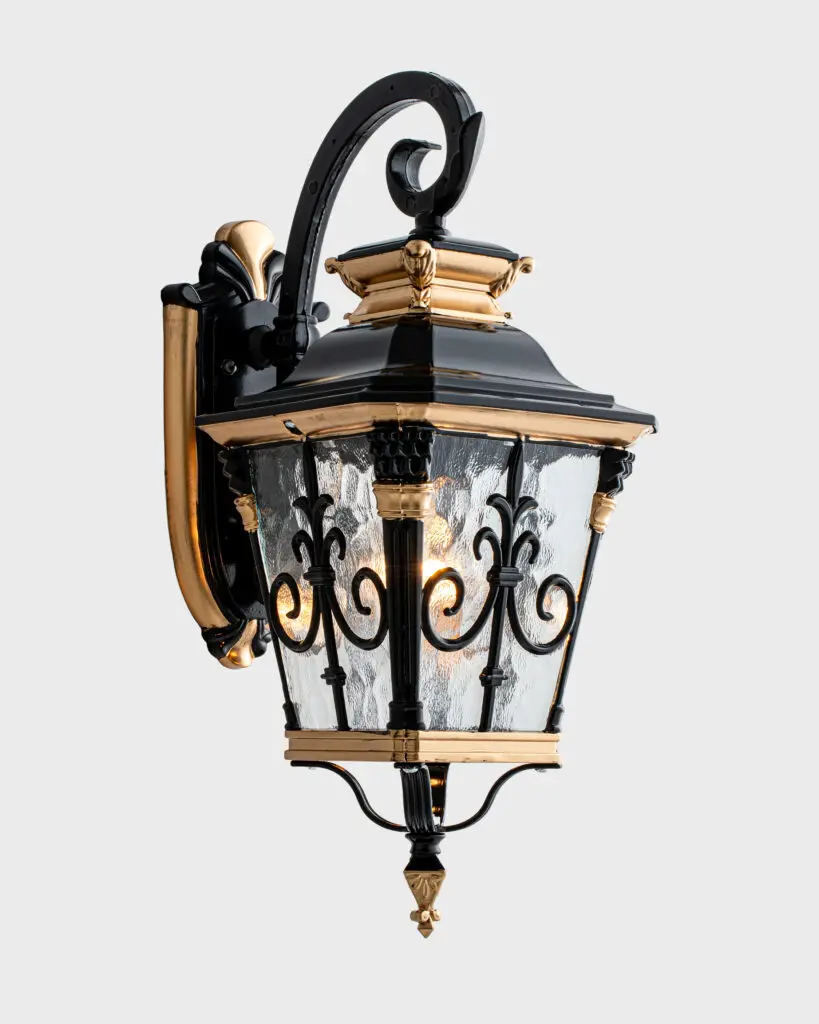 Đèn Tường Đồng Cổ Điển Sang Trọng Màu Vàng Đen Tinh Tế VRG-TD47