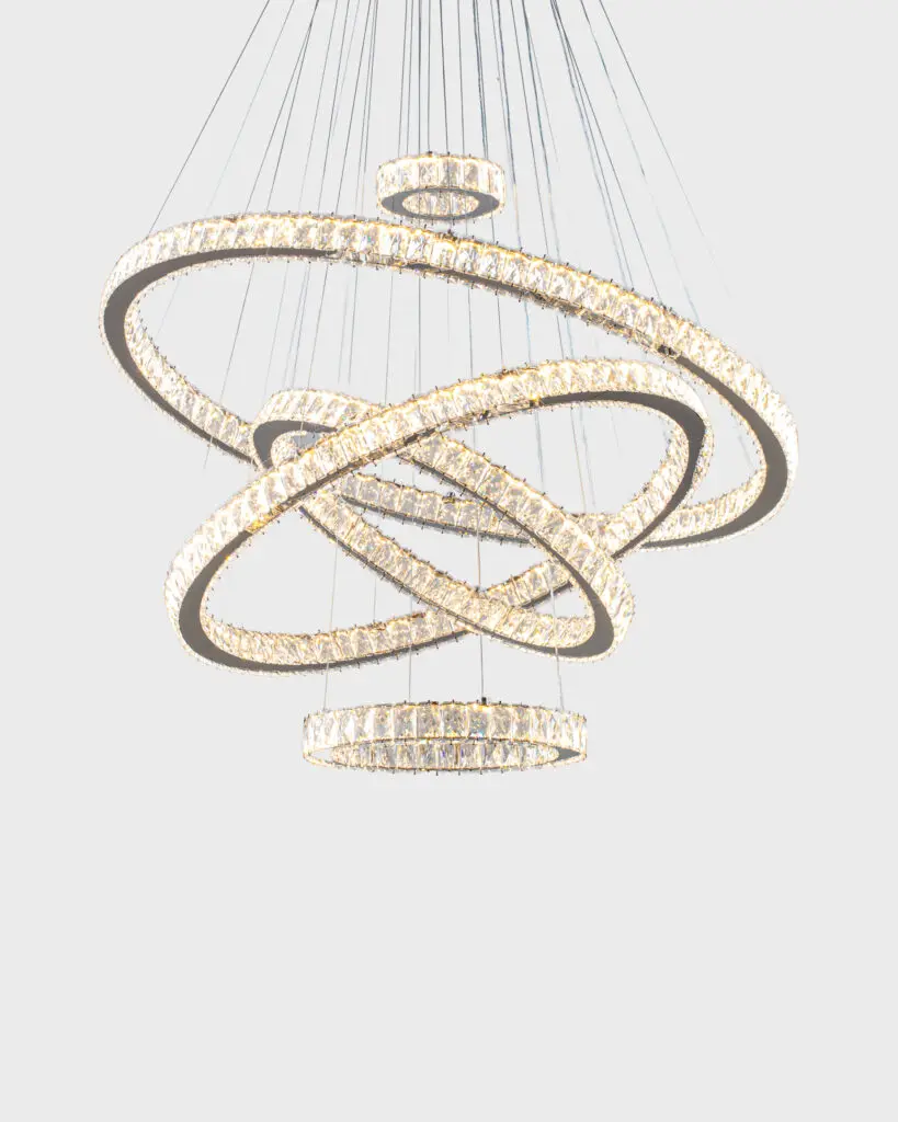 Đèn Chùm Pha Lê Hình Khối Đặc Sắc Sang Trọng VRG-TPL7201-28A