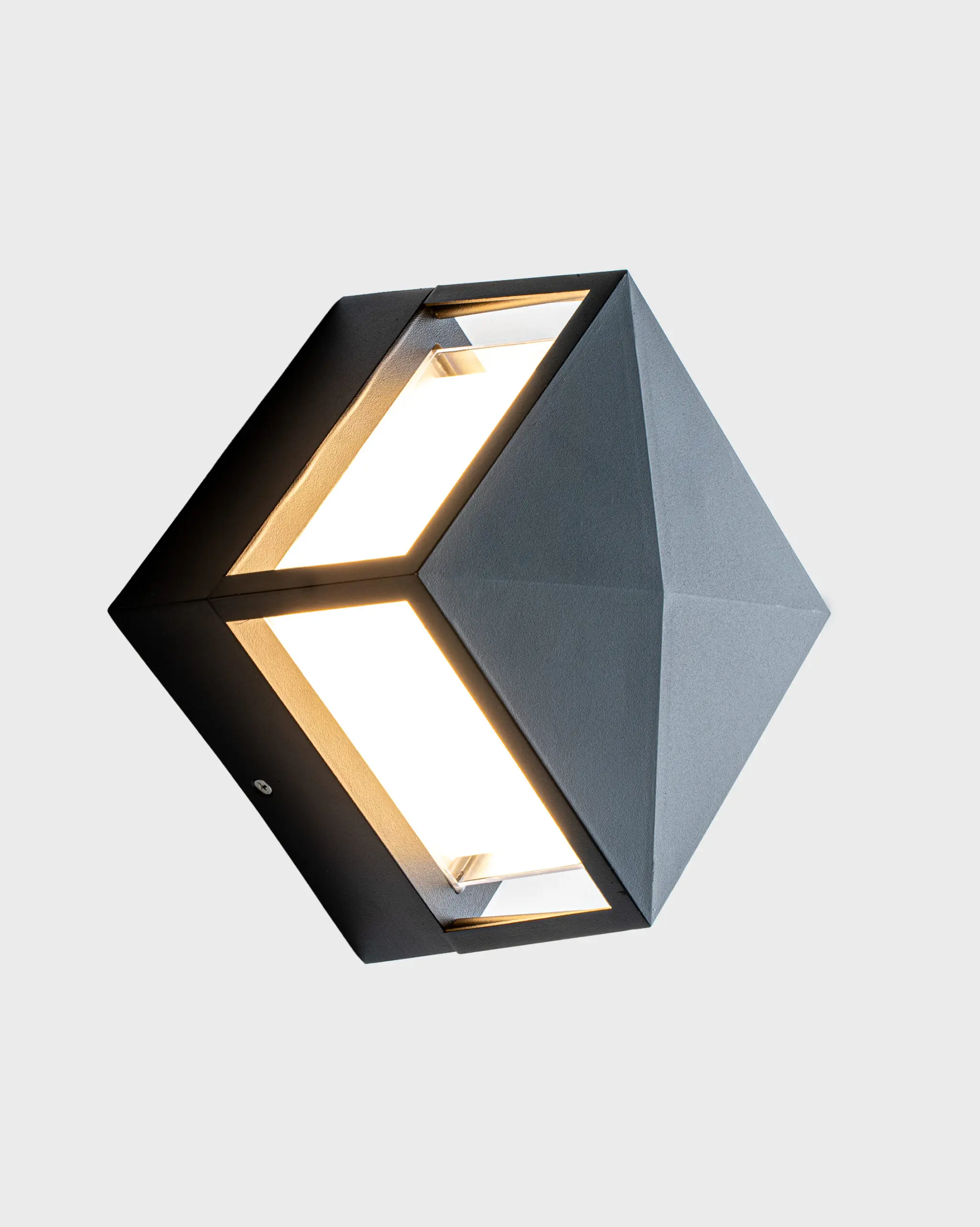 Đèn Trụ Cổng Hiện Đại Hợp Kim Hình Khối Sang Trọng VRG-TR224