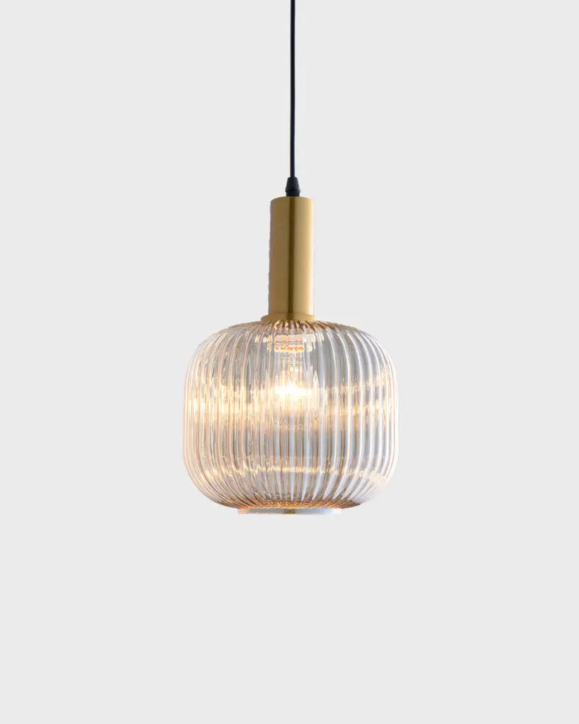 Đèn Thả Pha Lê Hiện Đại Hình Tròn Màu Trong Suốt Sang Trọng VRG-TT52C