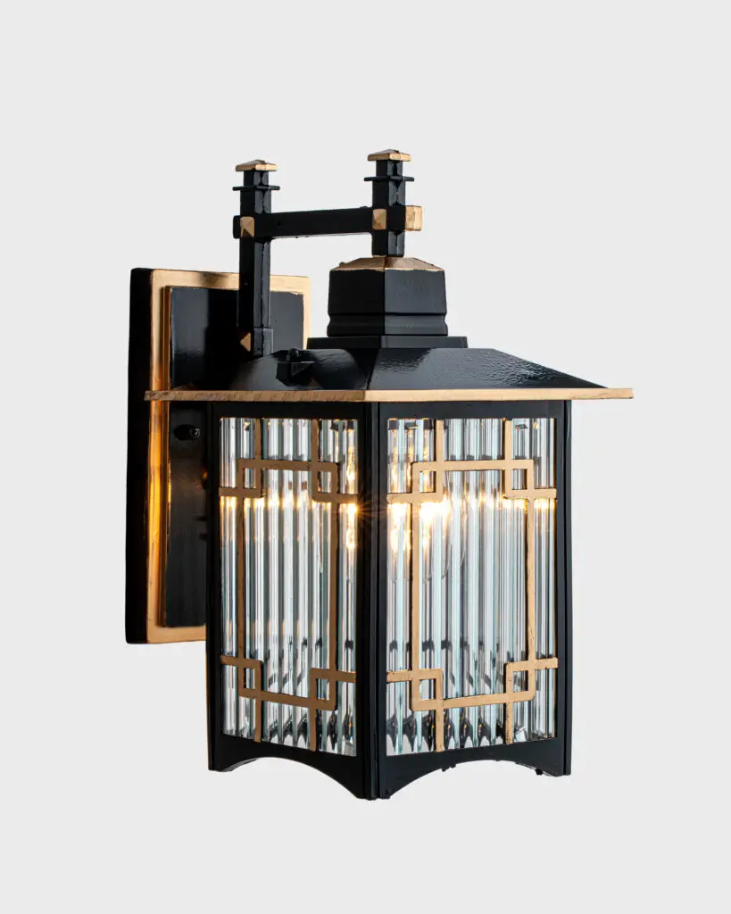 Đèn Tường Cổ Điển Pha Lê Hình Chóp Màu Đen Đẳng Cấp VRG-VC1286