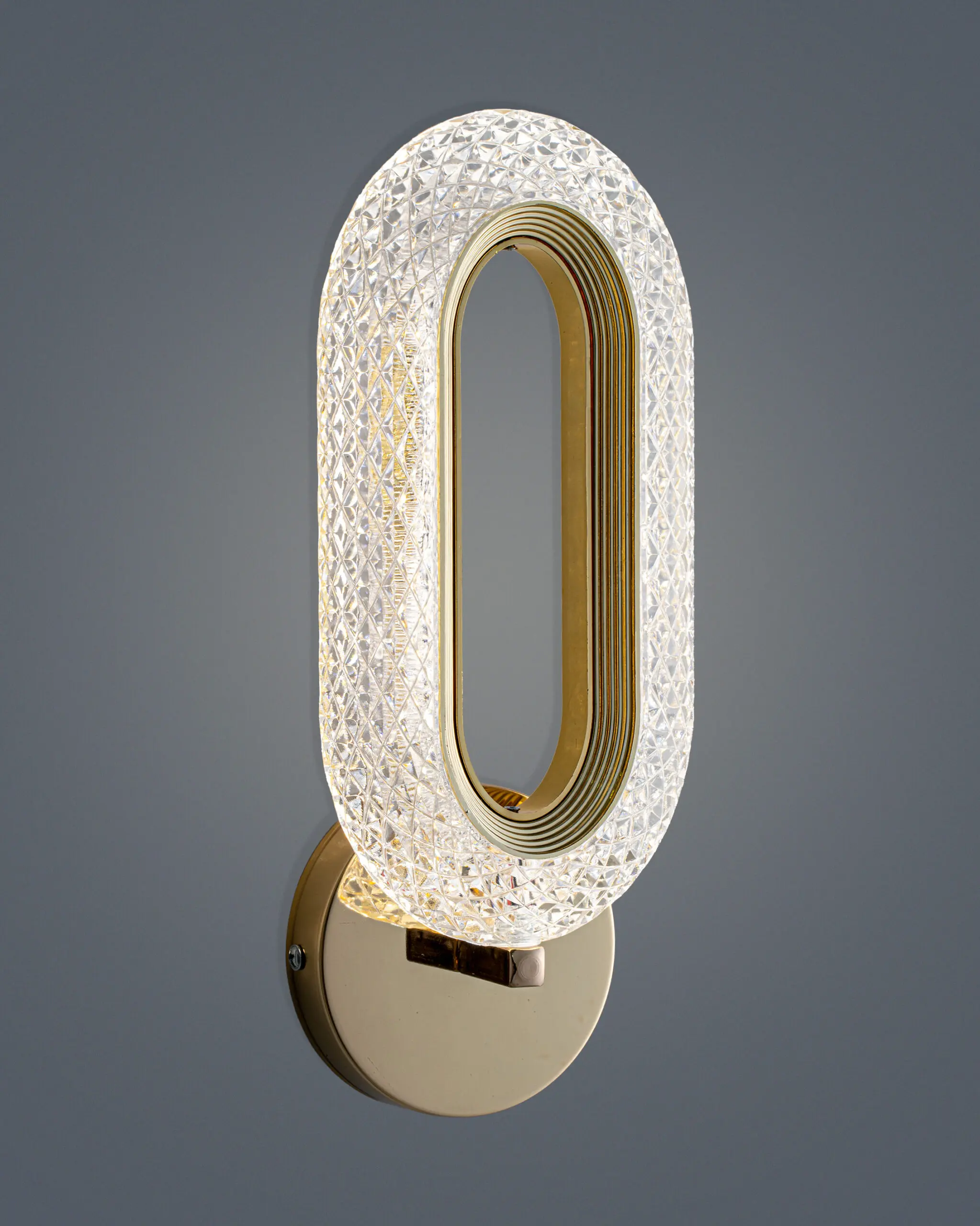 VRG VL10267 2 scaled Đèn Tường Pha Lê Hiện Đại Hình Oval Bạc Cổ Điển VRG-VL10267