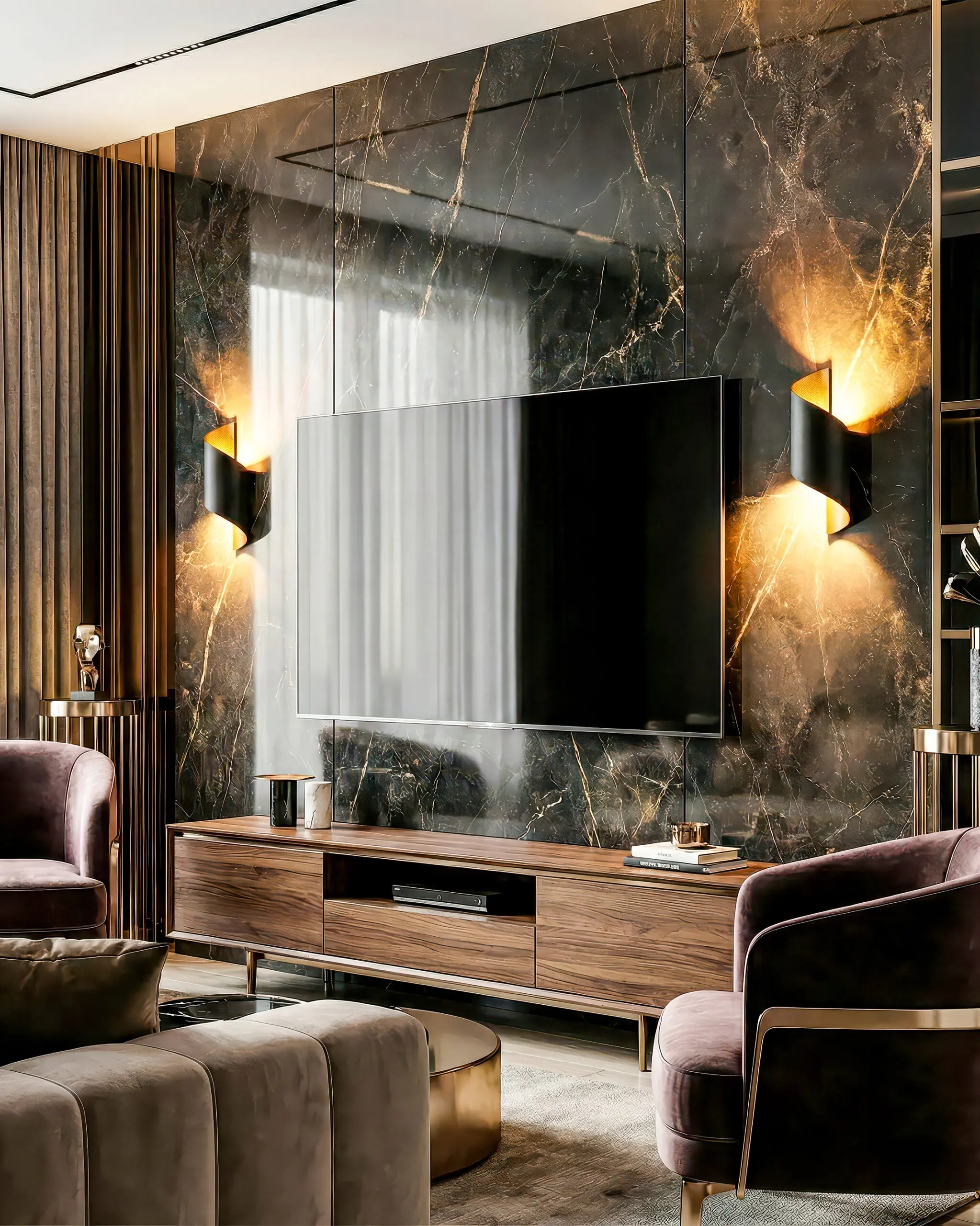 VRG VL2347 3 scaled Đèn Tường Hiện Đại Chủ Đạo Màu Đen Sang Trọng VRG-VL2347