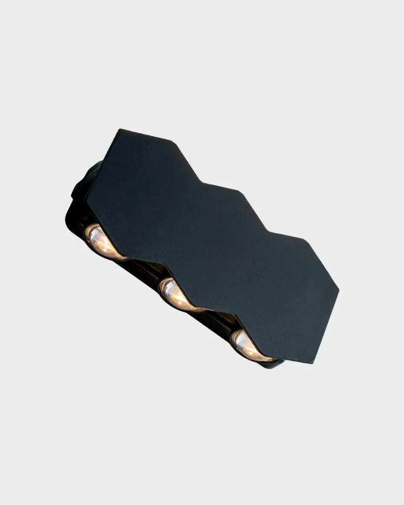 Đèn Tường Hiện Đại Hợp Kim Màu Đen Tinh Tế VRG-VL8101-6