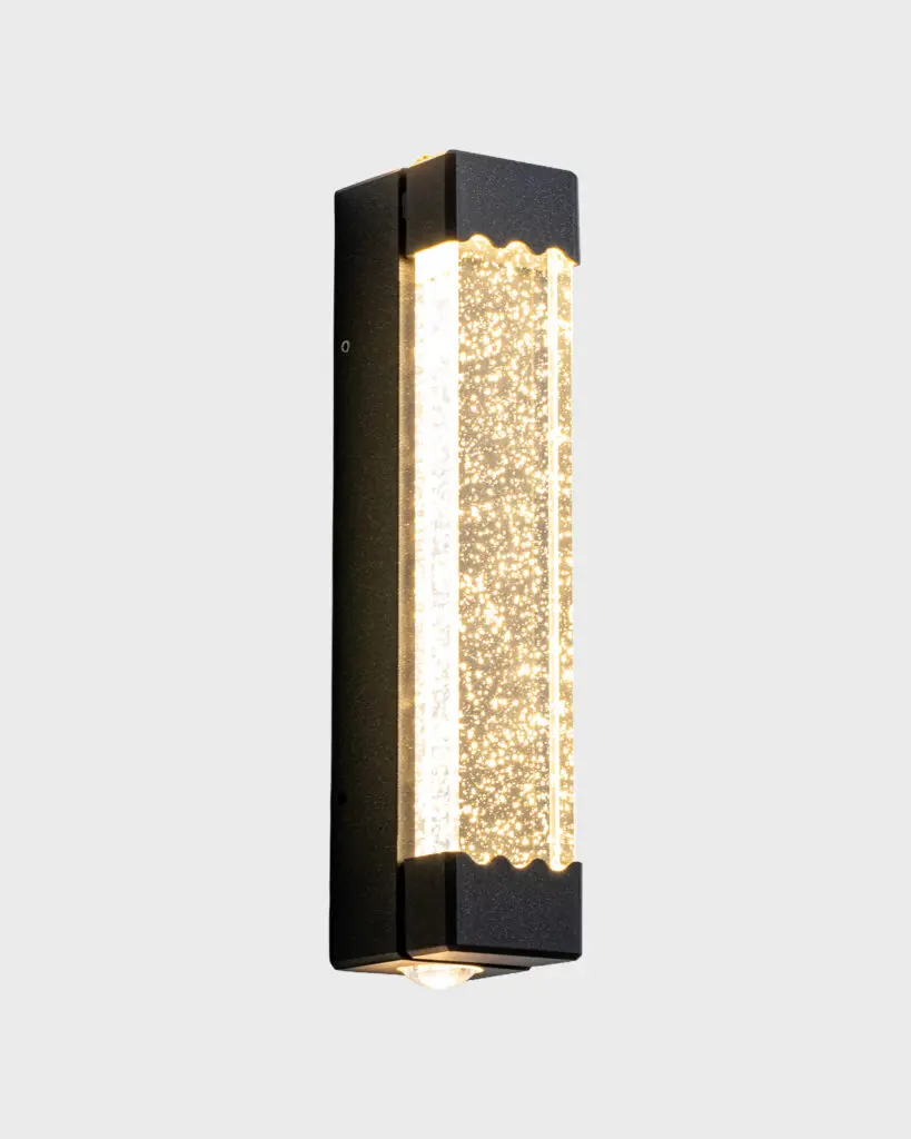 Đèn Tường Pha Lê Sang Trọng Hình Chóp Đen VRG-VL8622