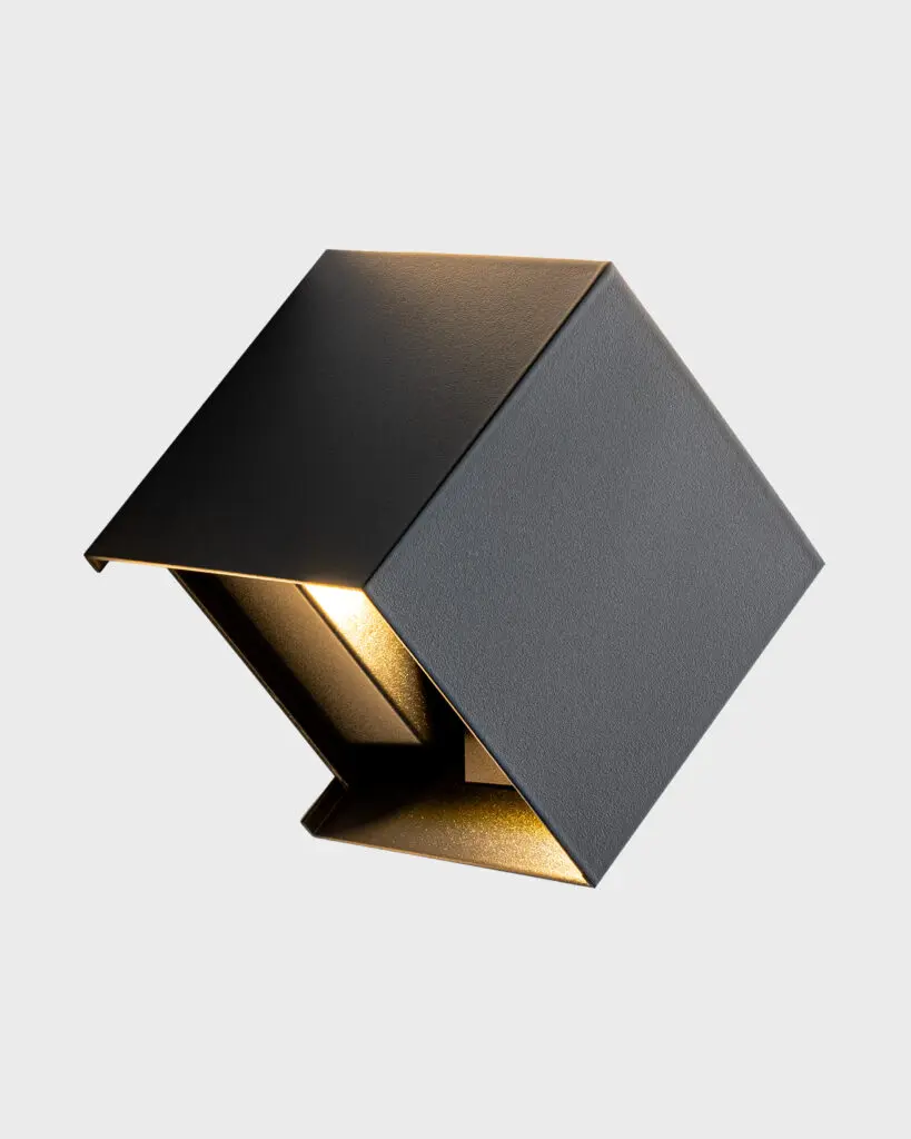 Đèn Ốp Tường Hiện Đại Hợp Kim Màu Đen Phong Cách Sang Trọng VRG-VNT606