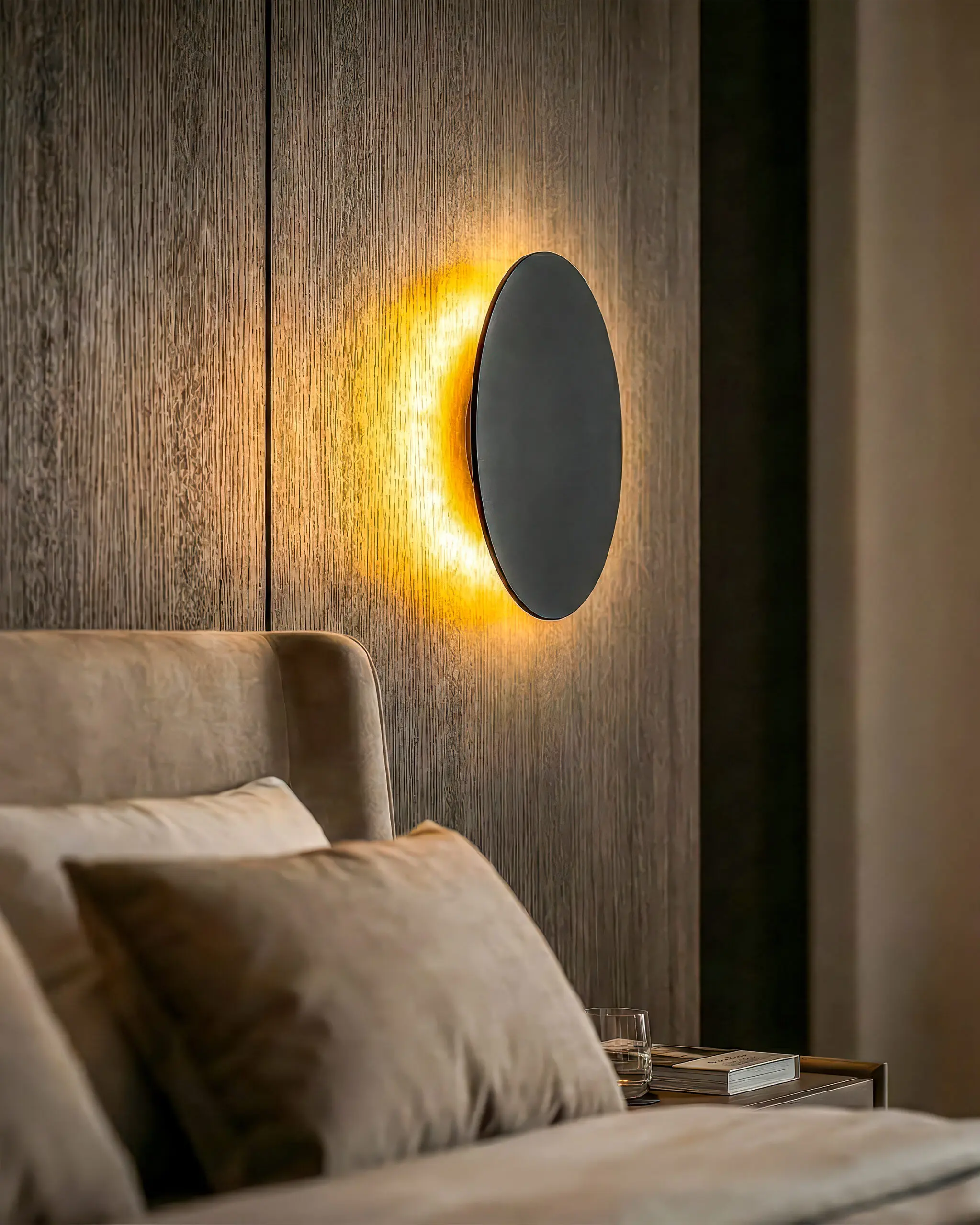 VRG VNT637 4 scaled Đèn Tường Hiện Đại Hợp Kim Oval Đen Sang Trọng VRG-VNT637