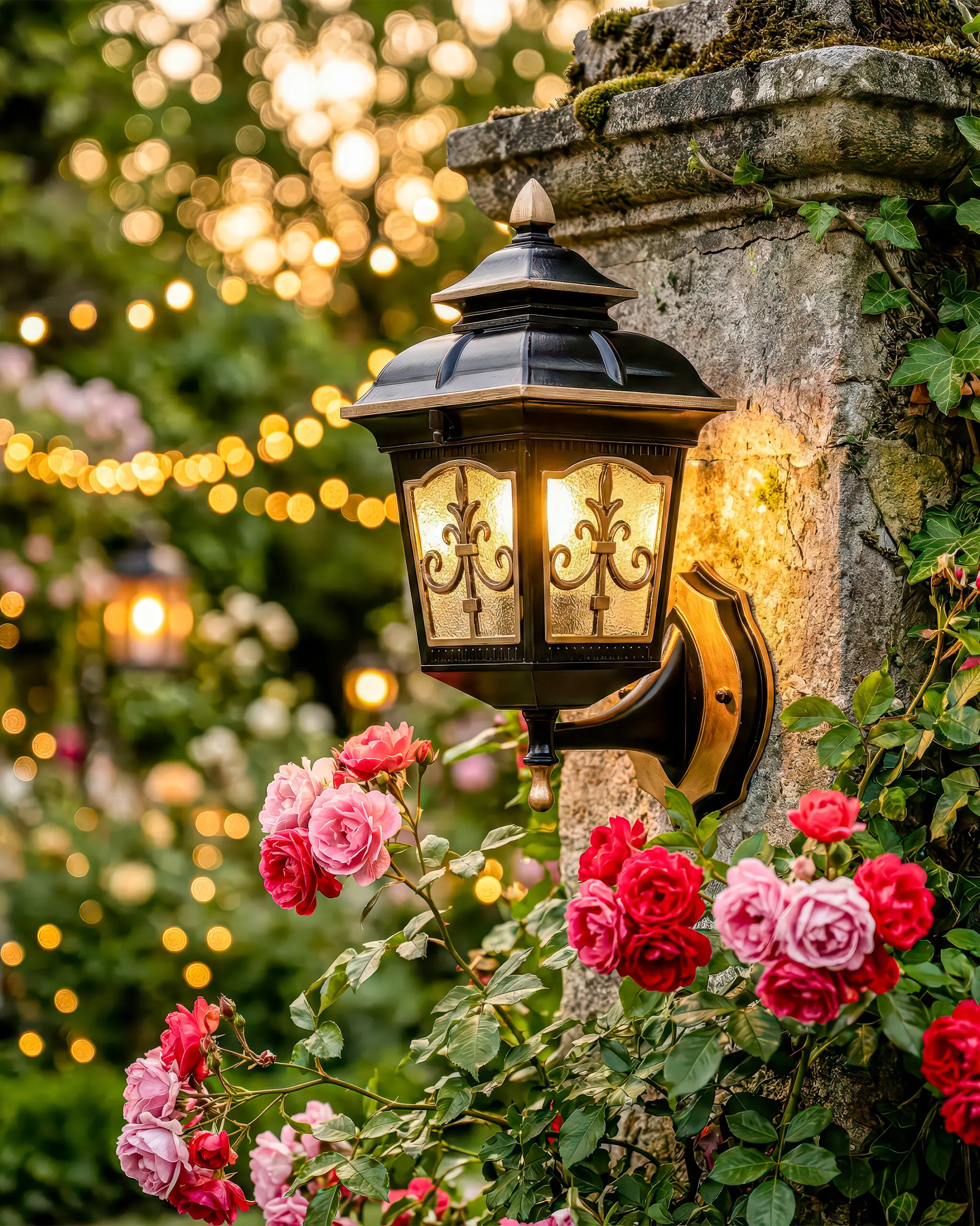 VRG VNT6635 6 scaled Đèn Tường Đồng Cổ Điển Sang Trọng Sắc Đen Vàng Đẳng Cấp VRG-VNT6635