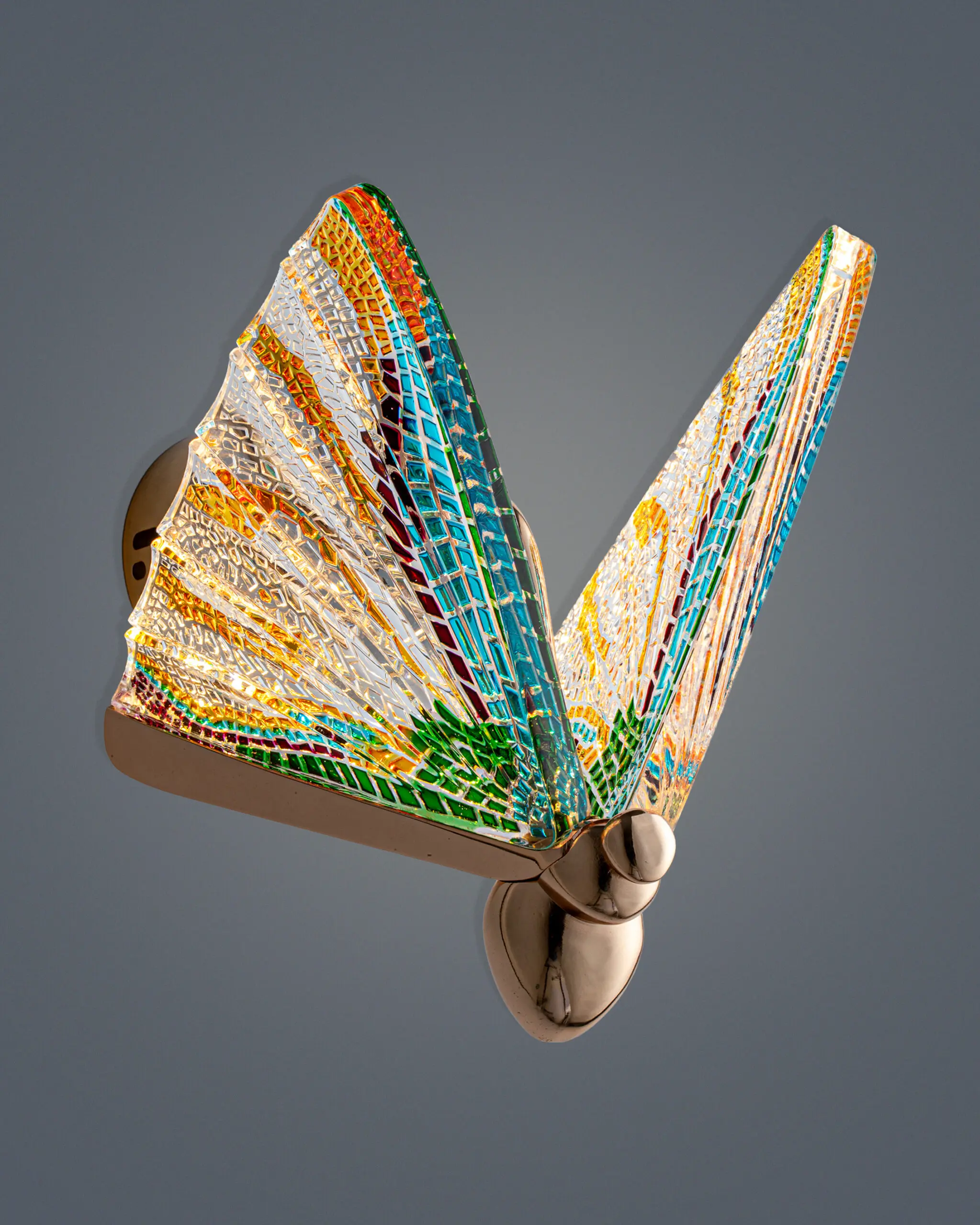 Đèn Tường Pha Lê Màu Sắc Đẹp Sang Trọng Đẳng Cấp VRG-VPL110