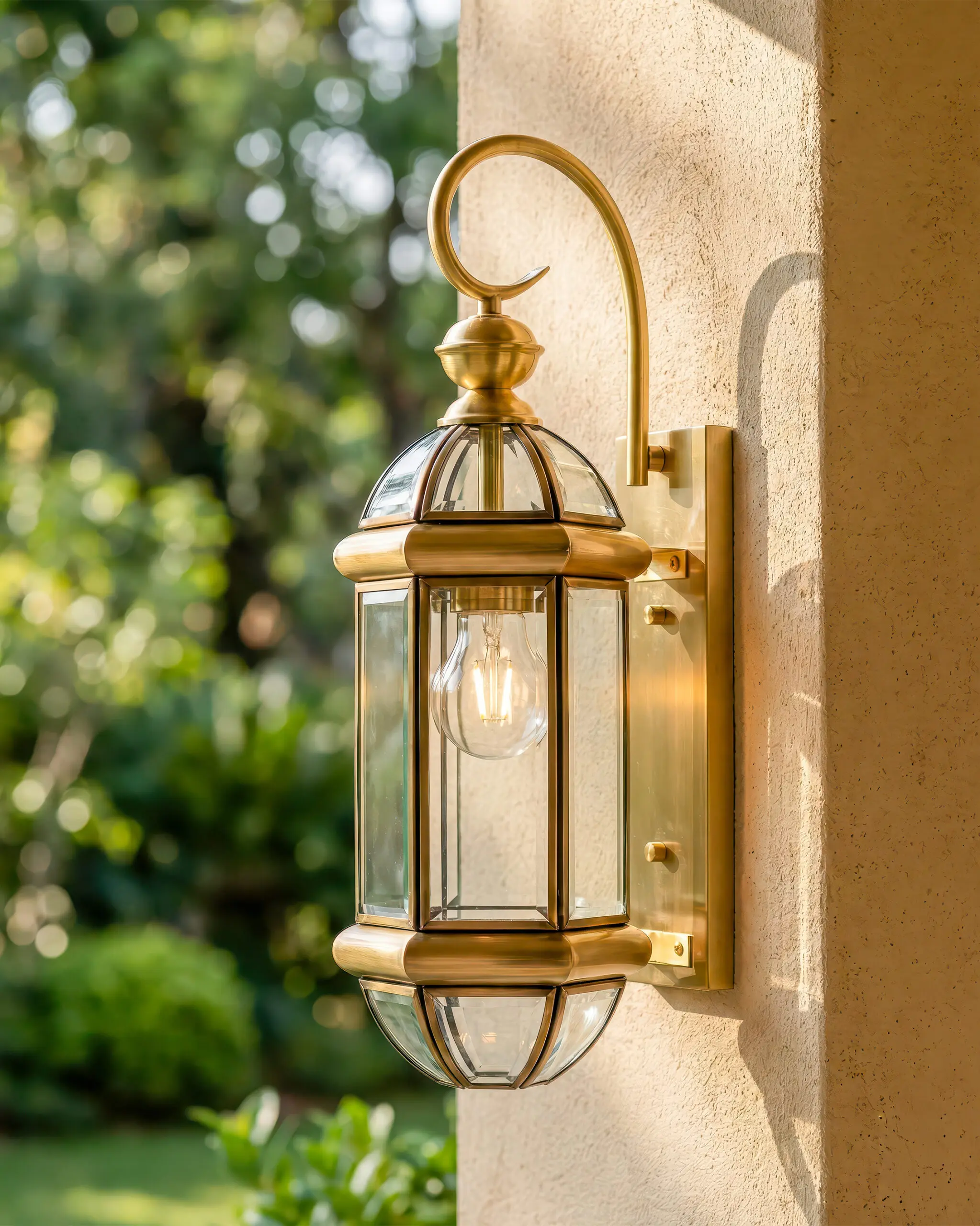 Đèn Tường Đồng Ngoài Trời Cổ Điển Kính Thủy Tinh Cao Cấp VRGVD05 3 Đèn Tường Đồng Ngoài Trời Cổ Điển Kính Thủy Tinh Cao Cấp VRGVD05