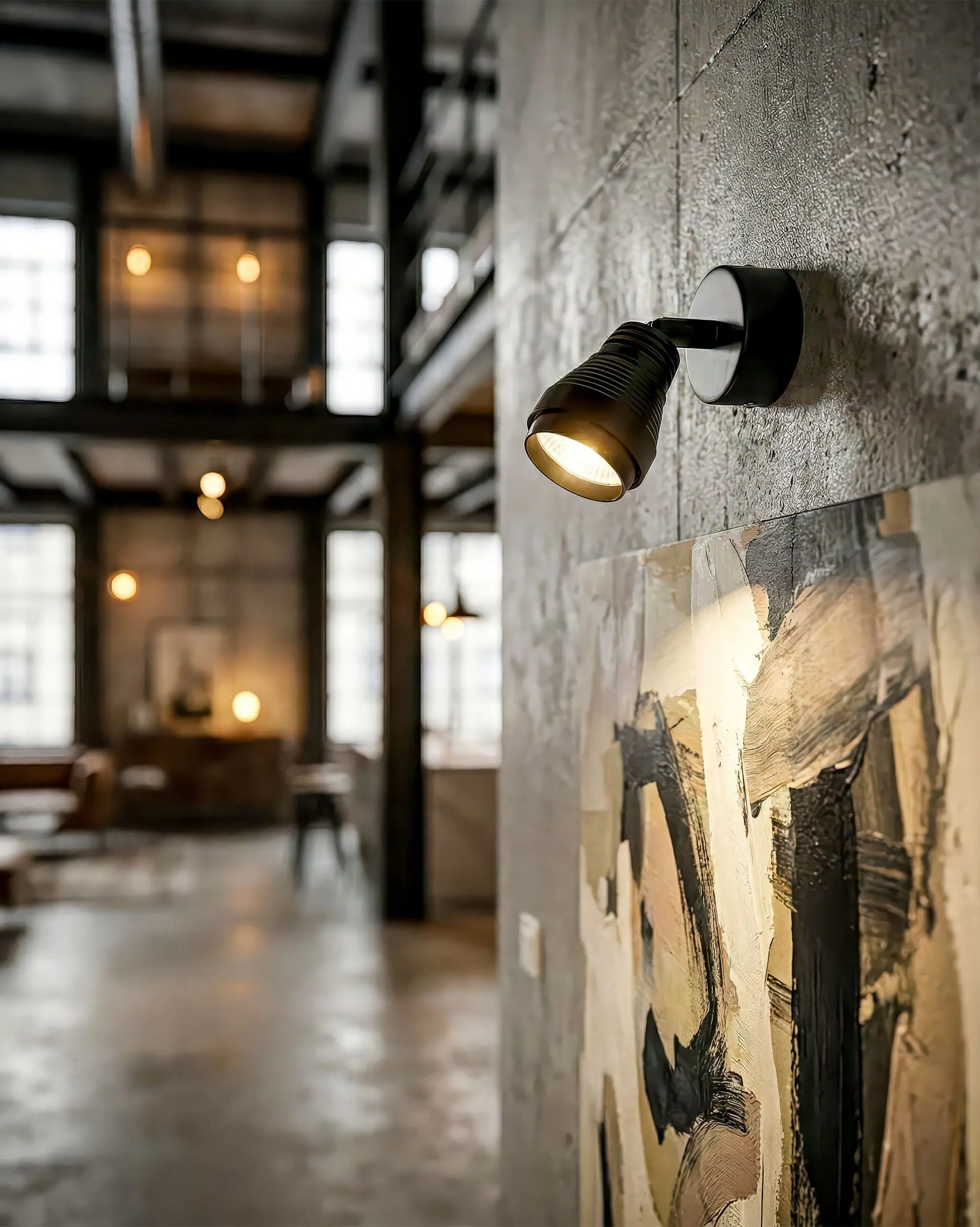 vrg ro1403 4 scaled Đèn Tường LED Hiện Đại Hợp Kim Đen Tối Giản Sang Trọng VRG-RO1403