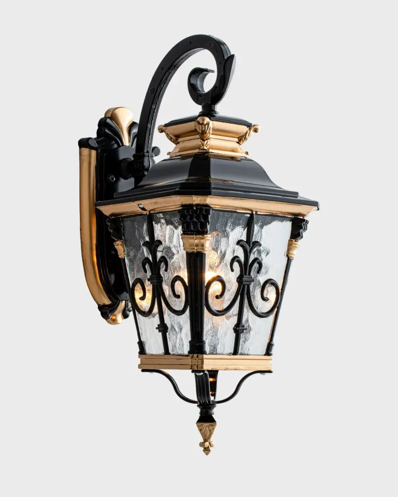 Đèn Tường Đồng Cổ Điển Sang Trọng Màu Vàng Đen Tinh Tế VRG-TD47