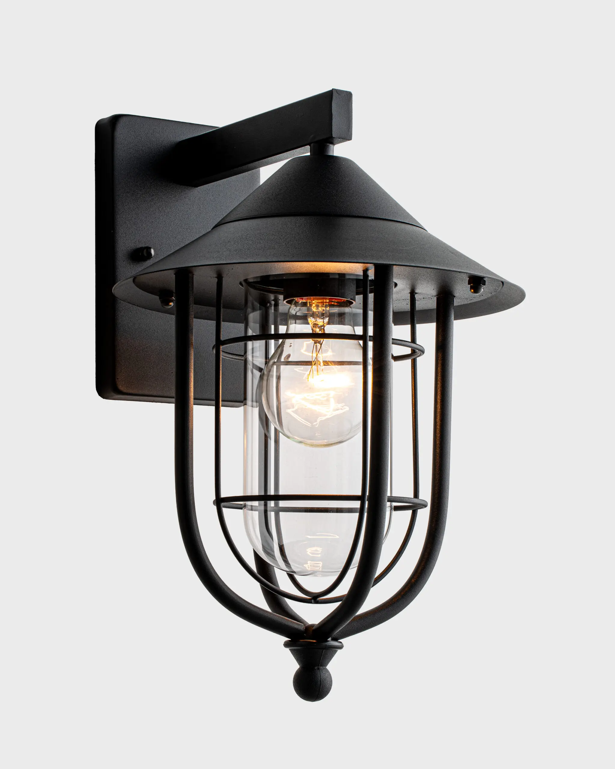 Đèn Tường Đồng Vintage Hình Copa Đen Sang Trọng VRG-VNT865