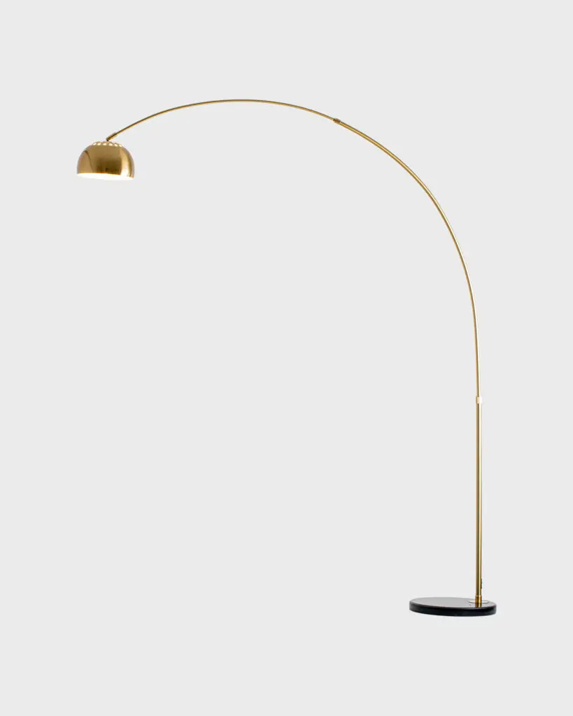 Đèn Cây Hiện Đại Hợp Kim Vòng Tròn Vàng Lấp Lánh VRG-DC718