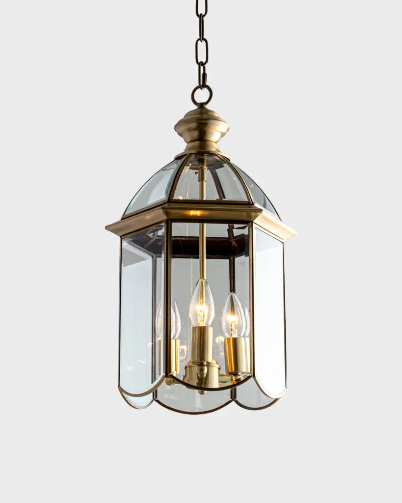 Đèn Thả Pha Lê Cổ Điển Sang Trọng Hình Oval Vàng Gold VRG-TD13