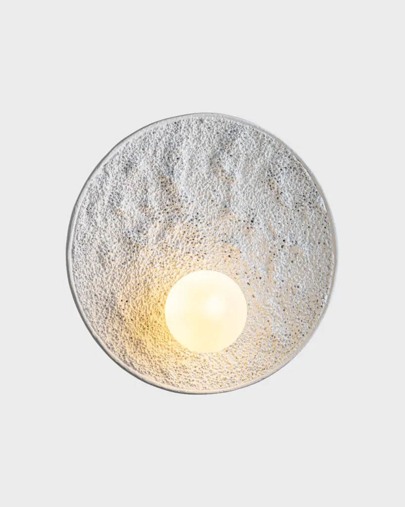 Đèn Tường Hiện Đại Mặt Trăng Chất Liệu Vỏ Nhựa Màu Trắng Tinh Tế VRG-VK145-2