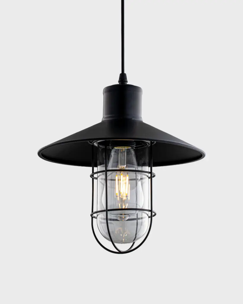 Đèn Thả Hiện Đại Hợp Kim Màu Đen Kiểu Dáng Độc Đáo VRG-THCN66