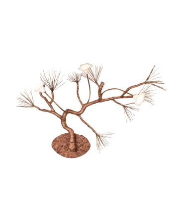 Đèn tường cây thông Bonsai bằng đồng VIRGO WL64