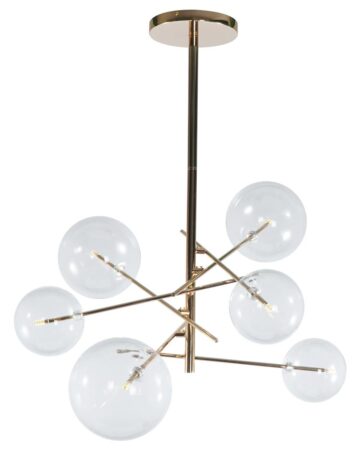 Đèn chùm thủy tinh bong bóng hiện đại VIRGO DL16