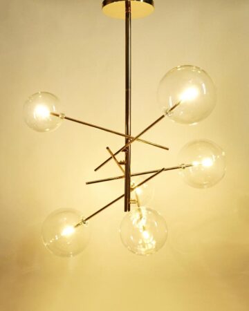 Đèn chùm thủy tinh bong bóng hiện đại VIRGO DL16
