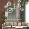 Đèn chùm thủy tinh bong bóng hiện đại VIRGO DL16