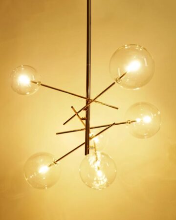 Đèn chùm thủy tinh bong bóng hiện đại VIRGO DL16