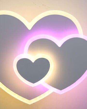 Đèn gắn tường hình trái tim VIRGO W07