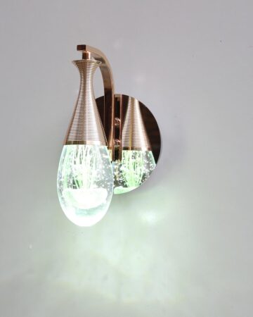 Đèn tường trang trí giọt nước thủy tinh con sứa VIRGO W11